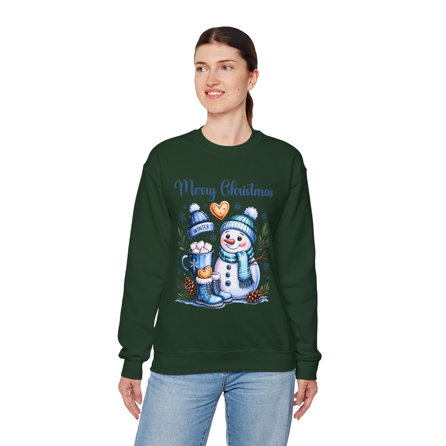 Christmas Snowman Holiday Sweatshirt