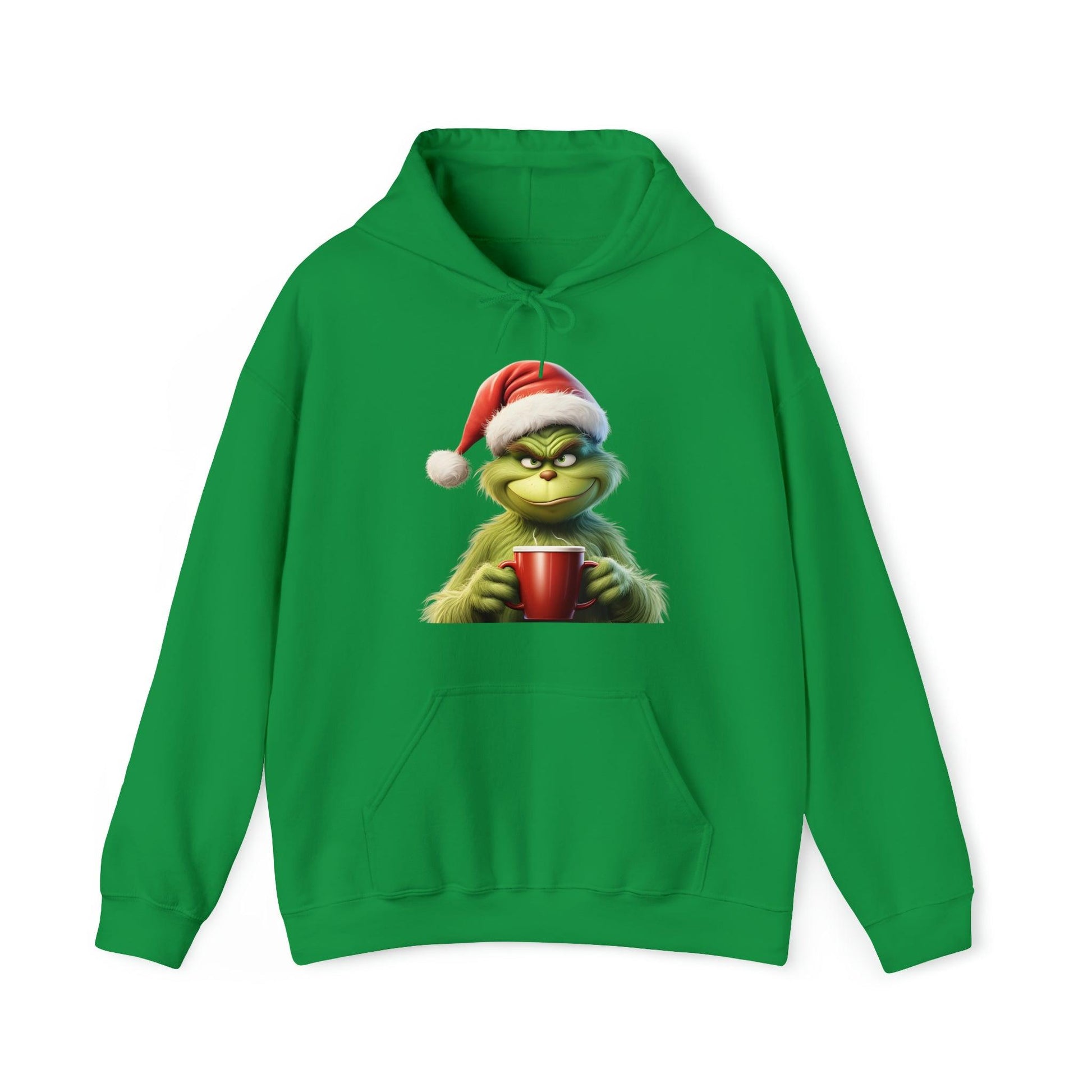 Grinch Christmas Pullover Christmas Sweatshirt Grinch Hooded Sweatshirt Christmas Sweater Truck Christmas Tree Sweat Pine Tree Pullover - Giftsmojo