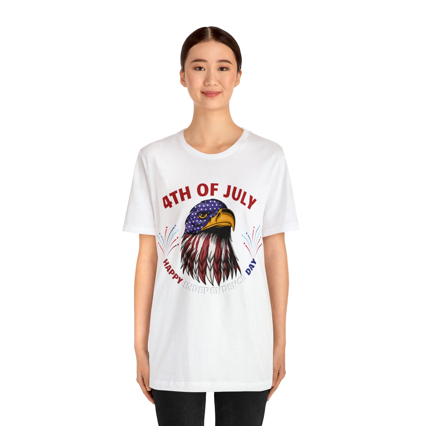 4th of July shirt, Happy Independence Day shirt, Casual Top Tee