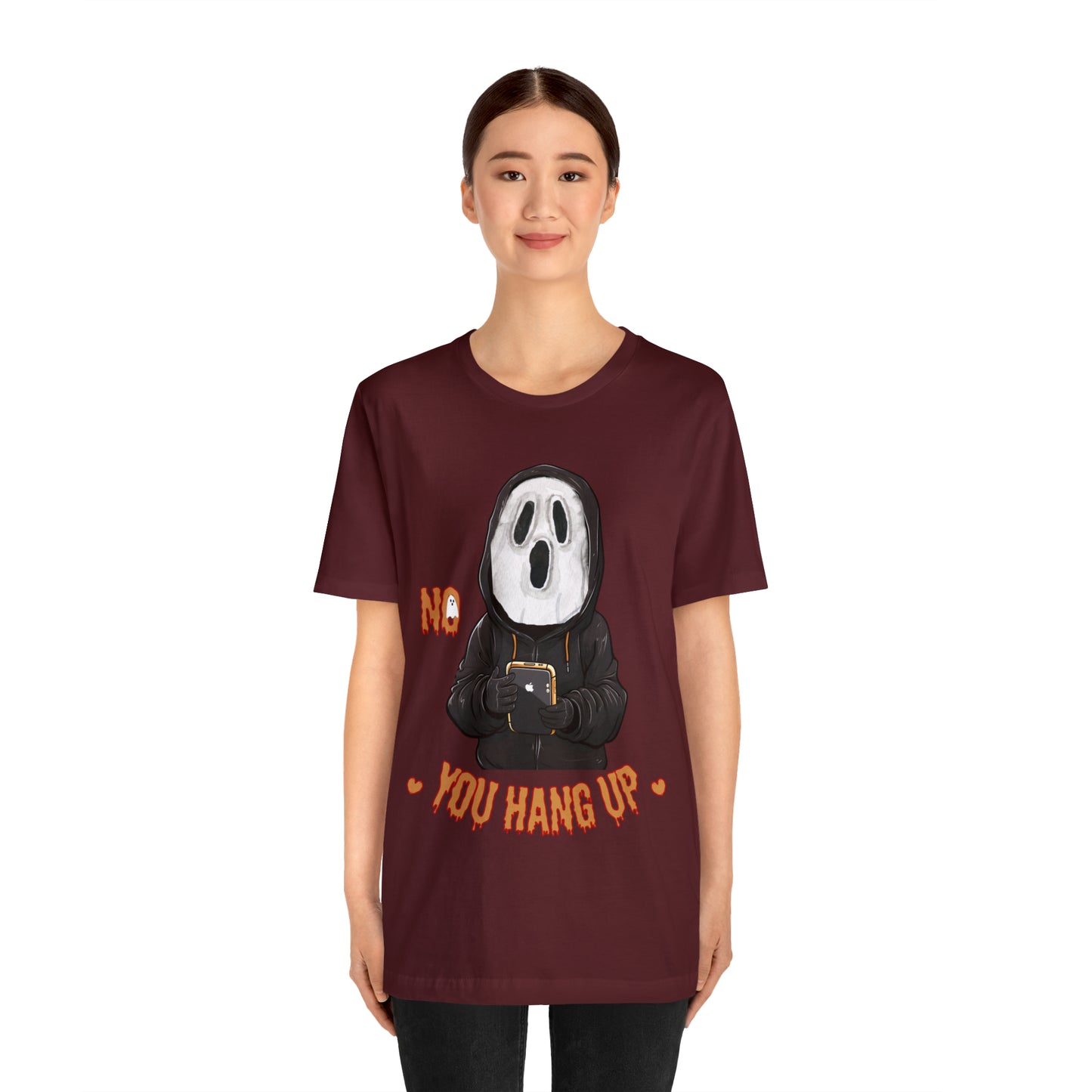 Elevate Your Halloween Style with the Playful 'No You Hang Up' Shirt Spooky shirt