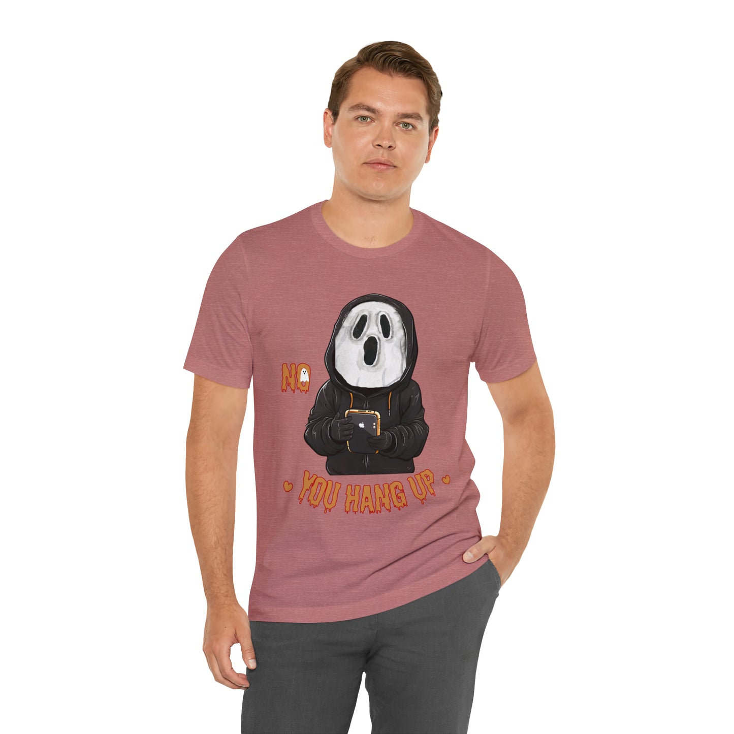 Elevate Your Halloween Style with the Playful 'No You Hang Up' Shirt Spooky shirt