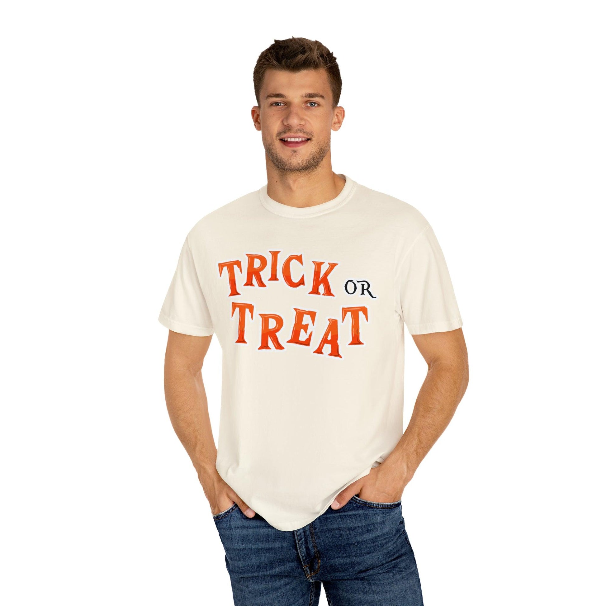 Vintage Shirt Halloween Shirt Retro Halloween Tshirt, Trick or Treat Shirt Cute Spooky Shirt, Halloween Gift Halloween T-shirt - Giftsmojo