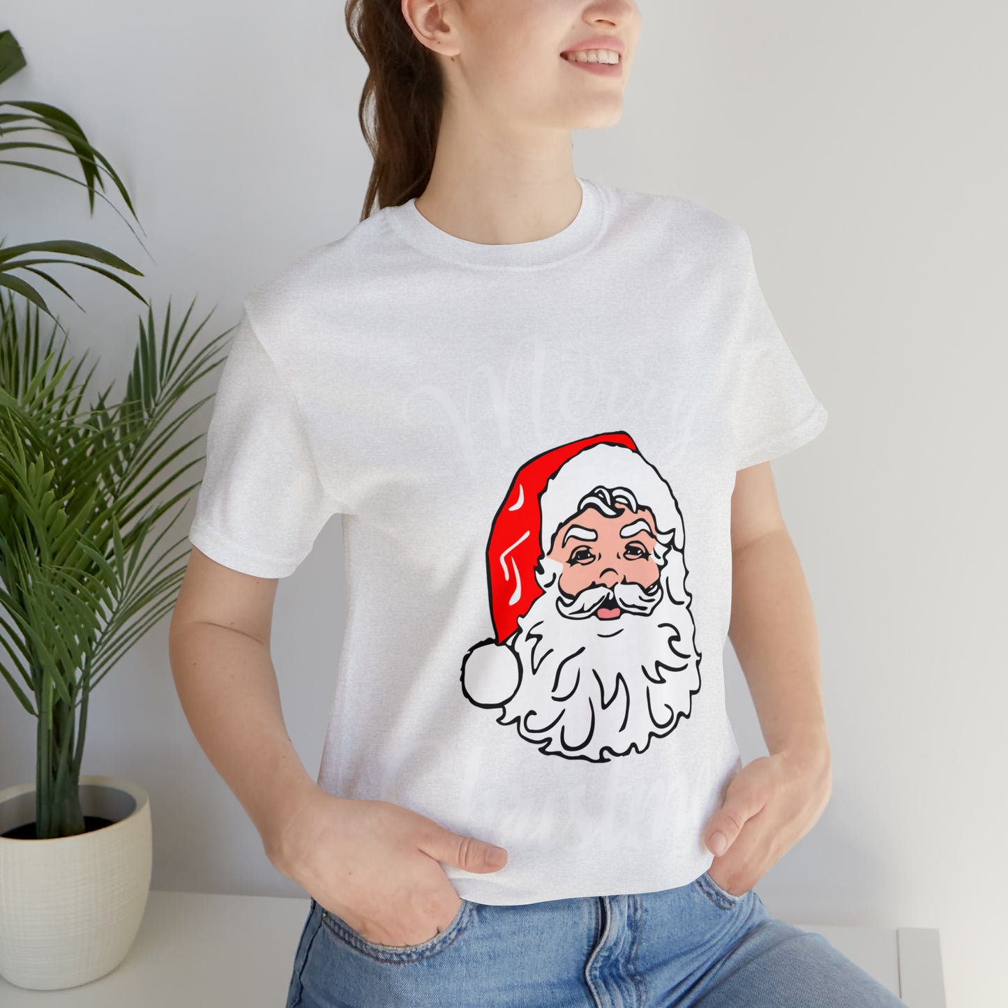 Santa Shirt, Merry Christmas Tee, Santa Christmas Shirt, Christmas Shirt Christmas Gift for all