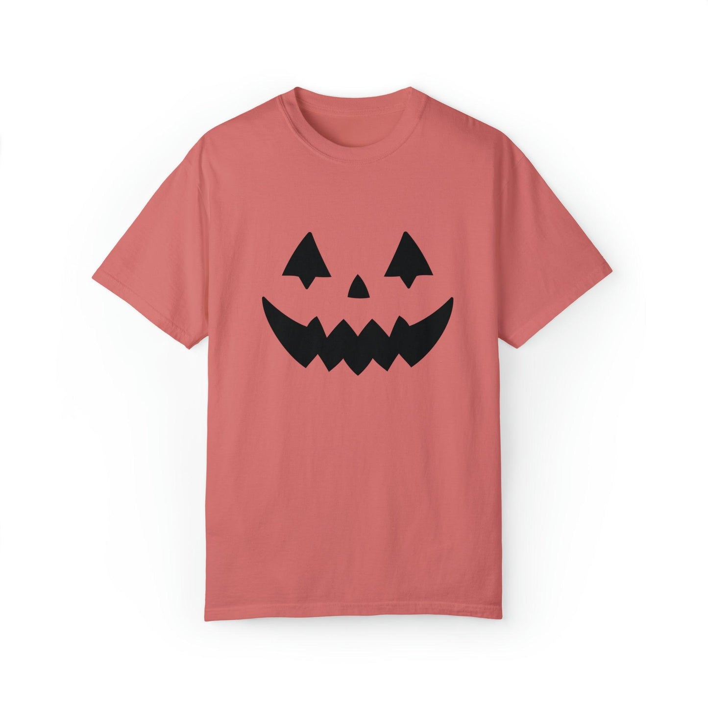 Cute Pumpkin Face Shirt Retro Halloween Tshirt, Vintage Shirt Halloween Shirt Pumpkin Face Halloween Costume Comfort Colors - Giftsmojo