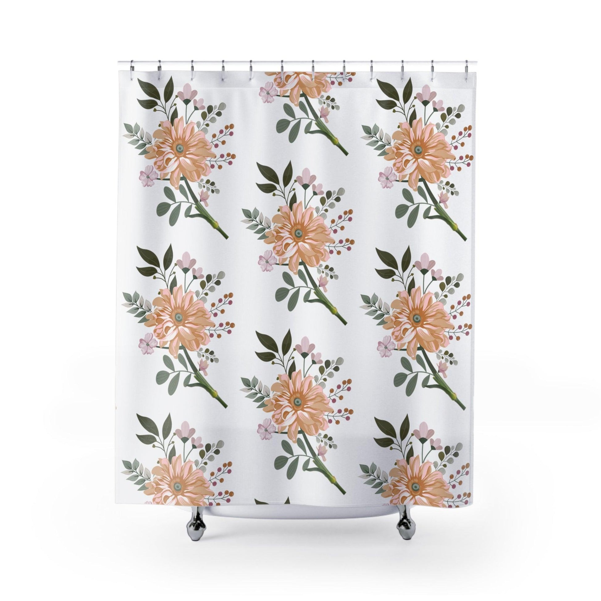 Boho Shower Curtains, Cute shower curtain set cool shower farmhouse curtain shower decor - Giftsmojo