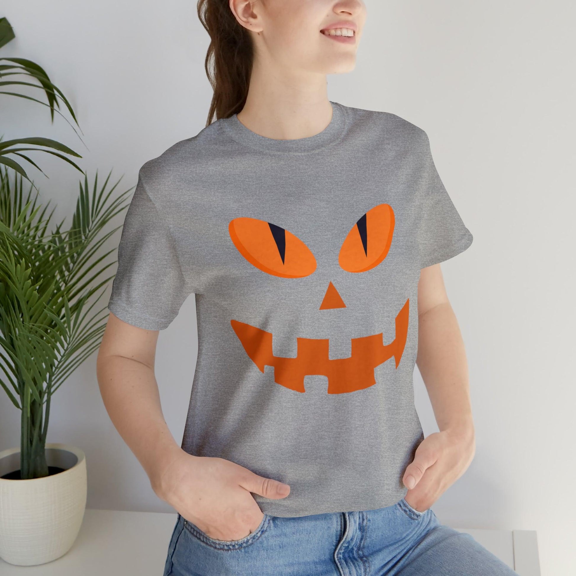 Halloween Costume Pumpkin Silhouette Halloween Pumpkin Faces Scary Faces, Vintage Shirt Halloween Shirt Pumpkin Face Halloween - Giftsmojo