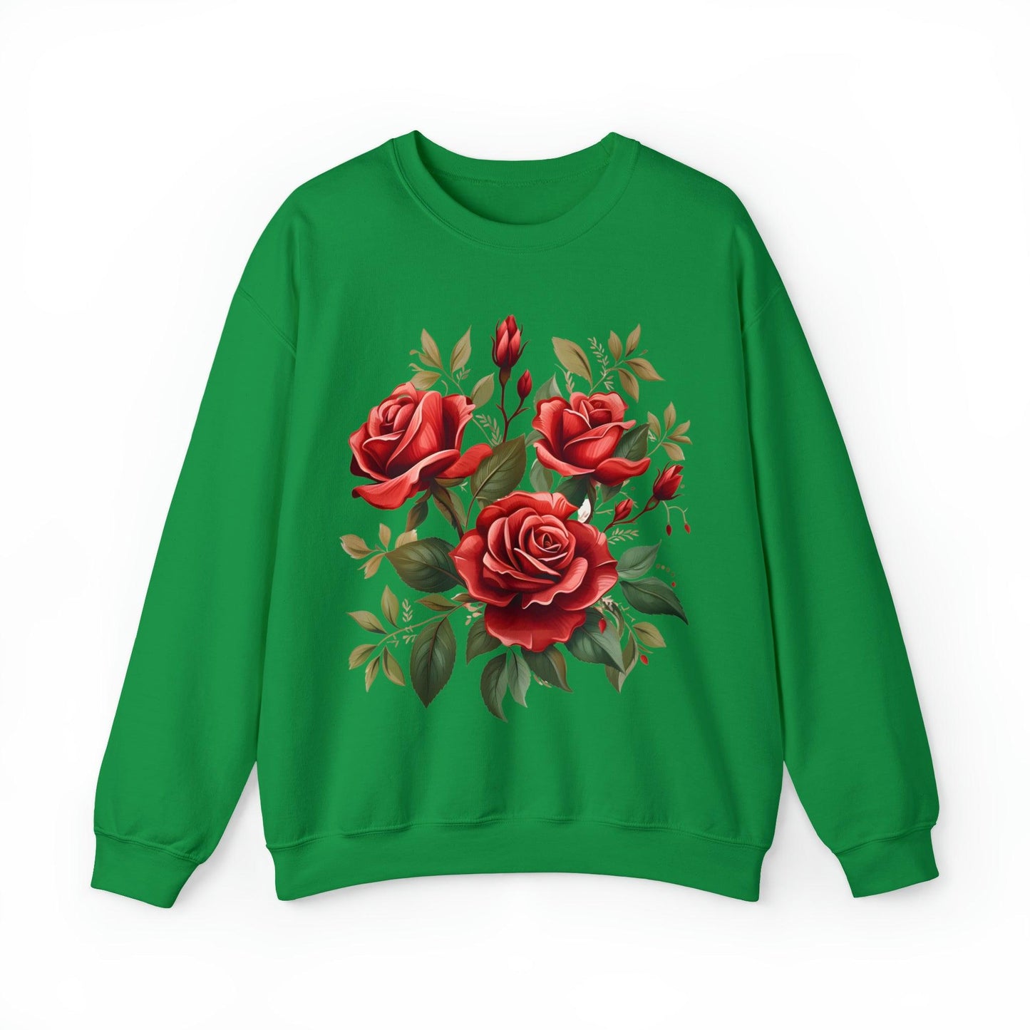 Christmas Flower Shirt Christmas Flower Sweatshirt Christmas Floral Sweatshirt Christmas Sweater Christmas Trendy Christmas Sweatshirt - Giftsmojo