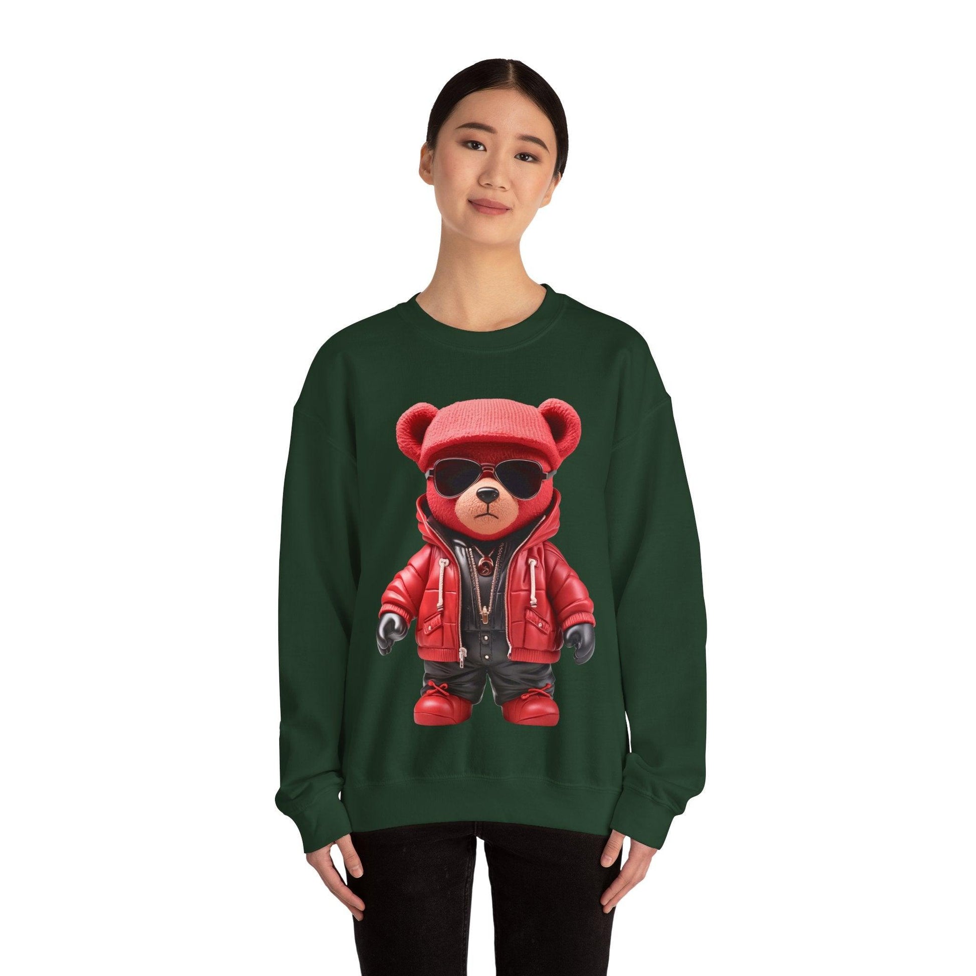Hip-Hop teddy bear Sweater