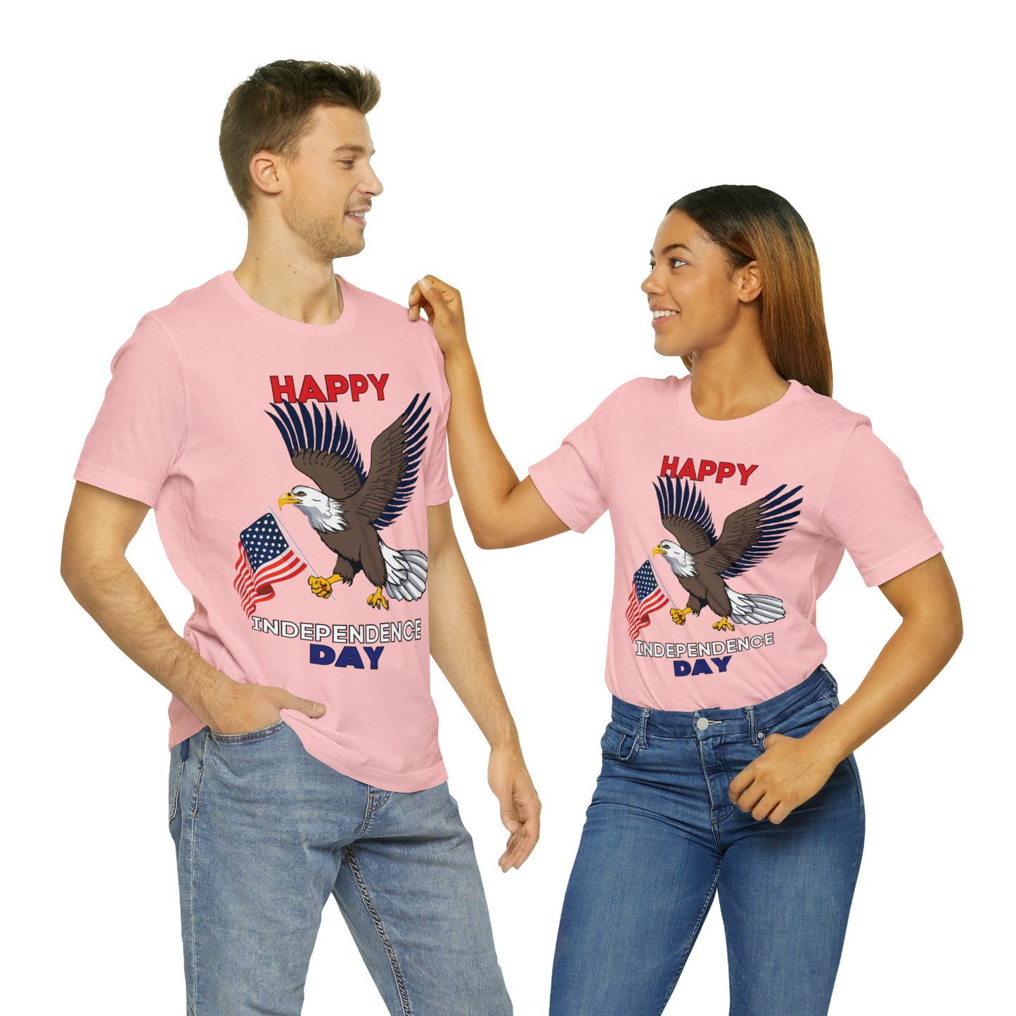 Show Your Patriotic Spirit with Happy Independence Day Shirts for Women and Men: 4th of July, USA Flag, Fireworks, Freedom, and More