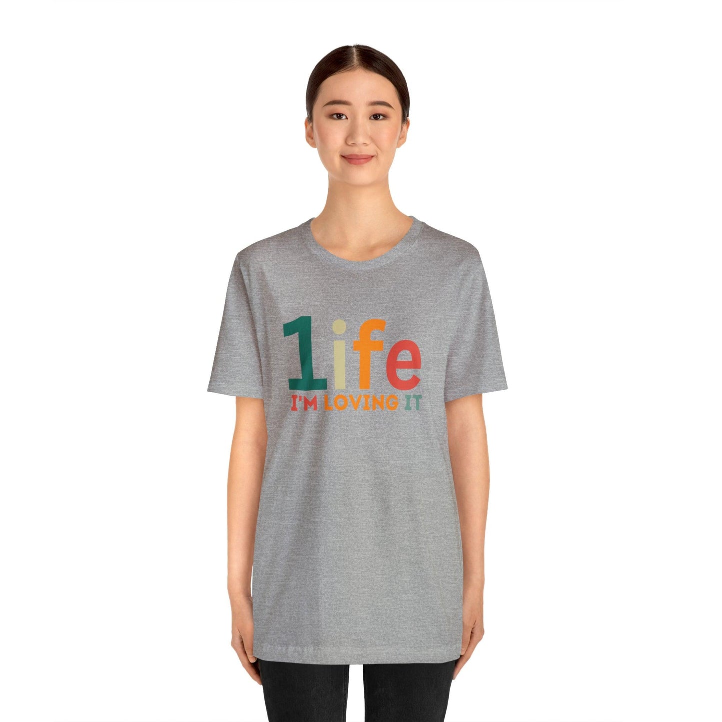 One life I'M Loving It Shirt Retro 1life shirt Live Your Life You Only Have One Life To Live Retro Shirt - Giftsmojo