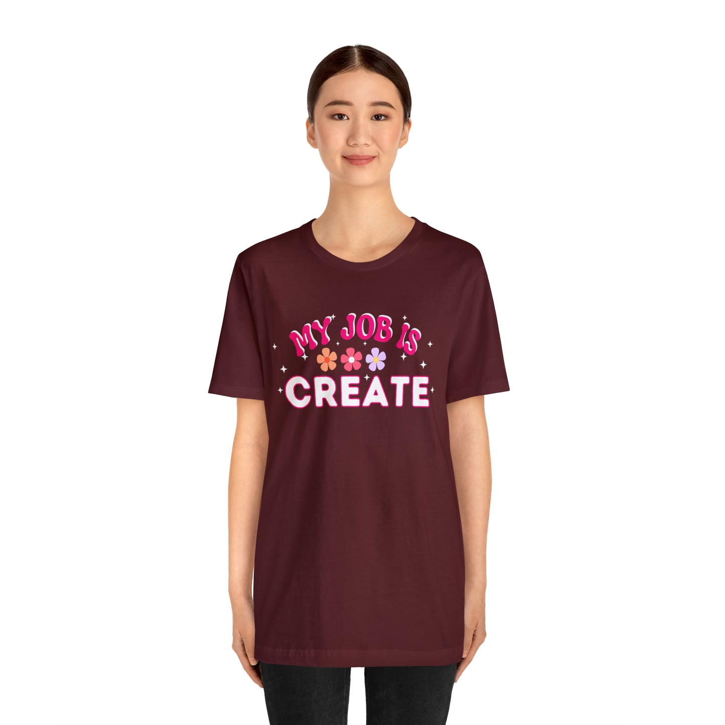 My Job is Create Shirt Artist Shirt, Content Creator Shirt Blogger Shirt Vlogger Shirt, Youtuber shirt