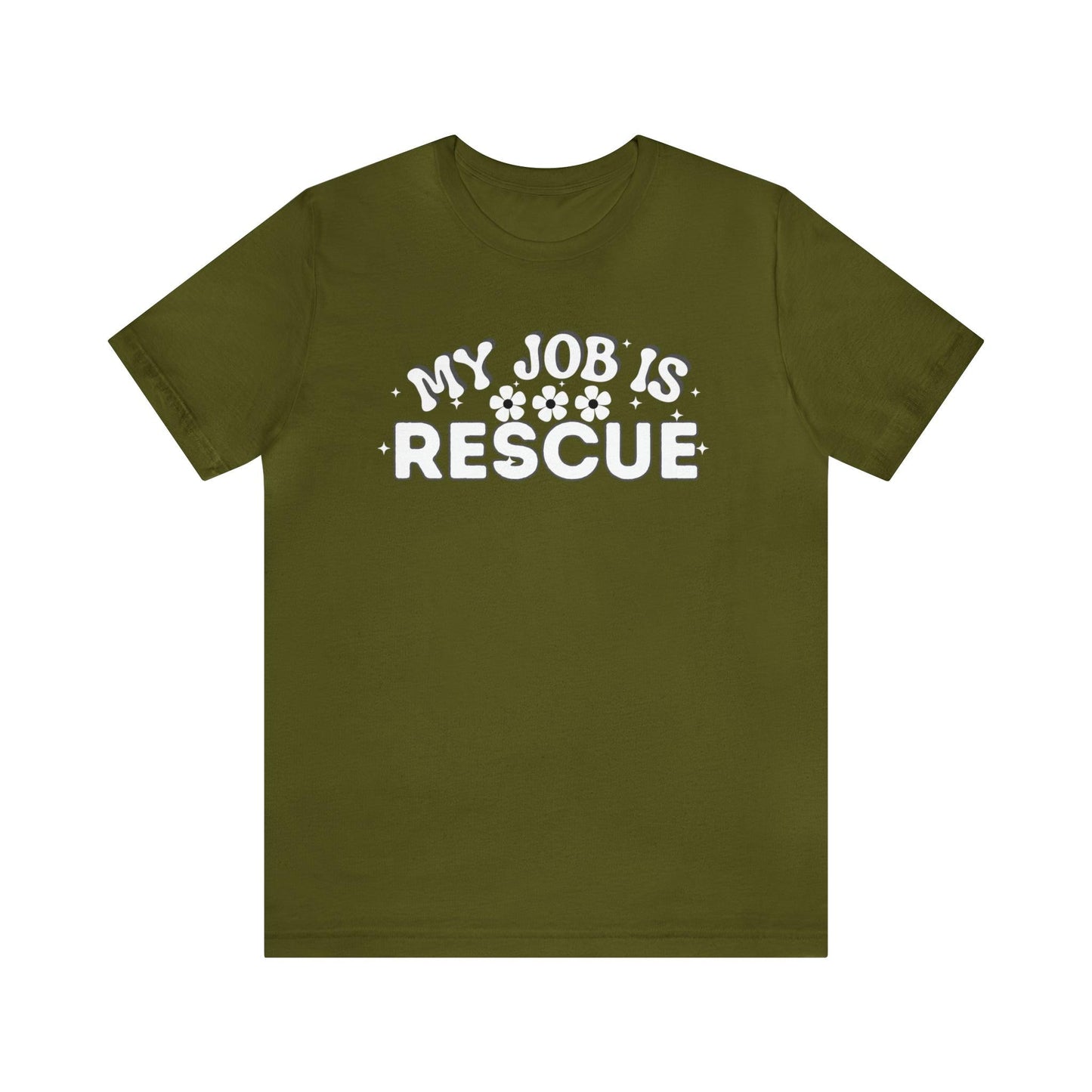 My Job is Rescue Shirt Firefighter Shirt Coast Guard Shirt - Giftsmojo