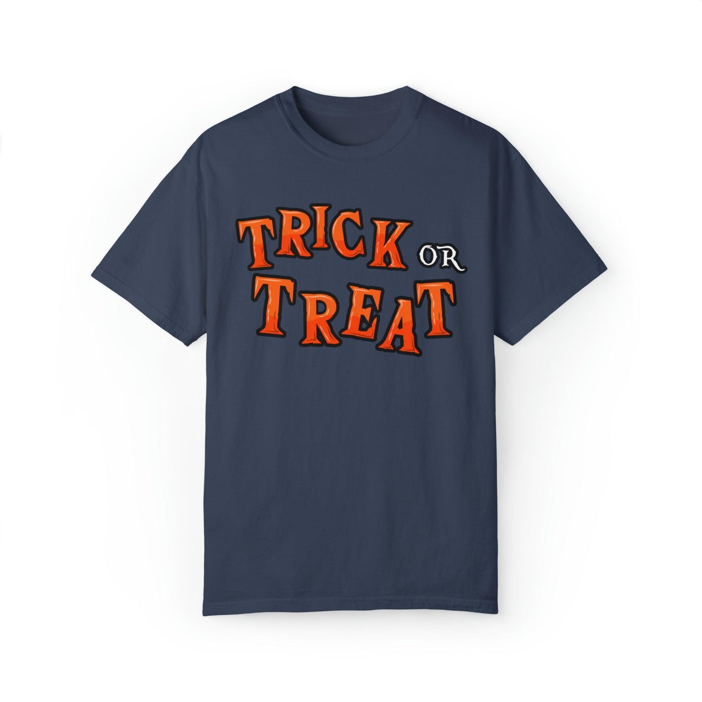 Halloween Party Outfit Trick or Treat Shirt Vintage Shirt Halloween Costume Cute Spooky Shirt, Halloween Gift Halloween T-shirt Trick or Treat Outfit
