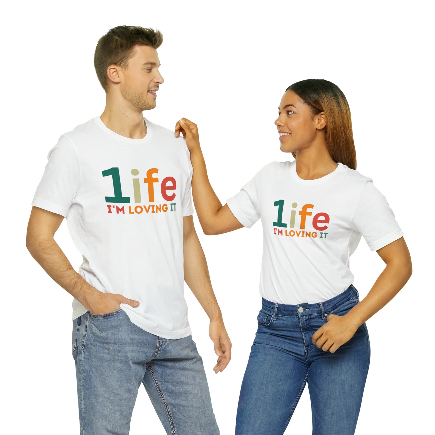 One life I'M Loving It Shirt Retro 1life shirt Live Your Life You Only Have One Life To Live Retro Shirt