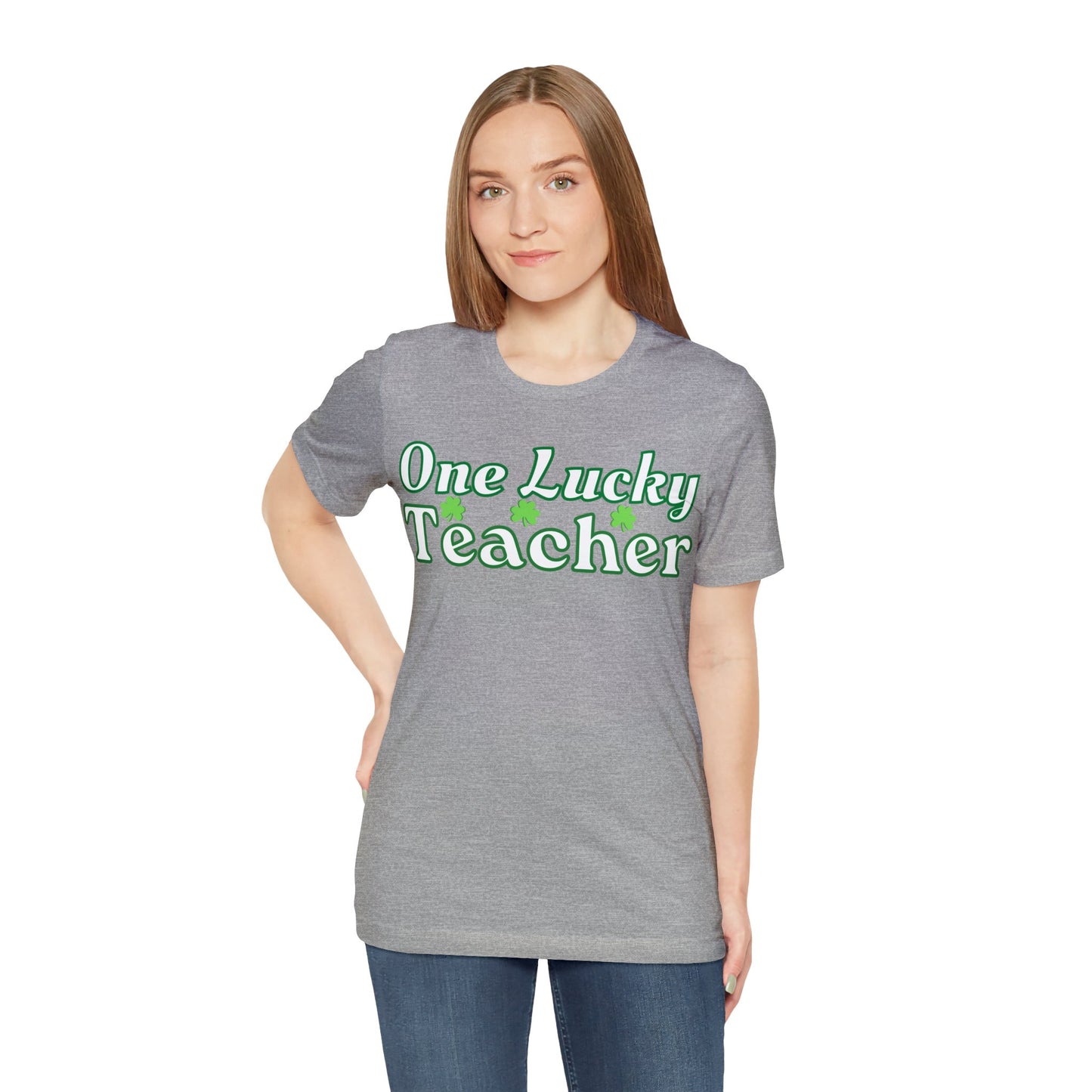 One Lucky Teacher Shirt feeling Lucky St Patrick's Day shirt