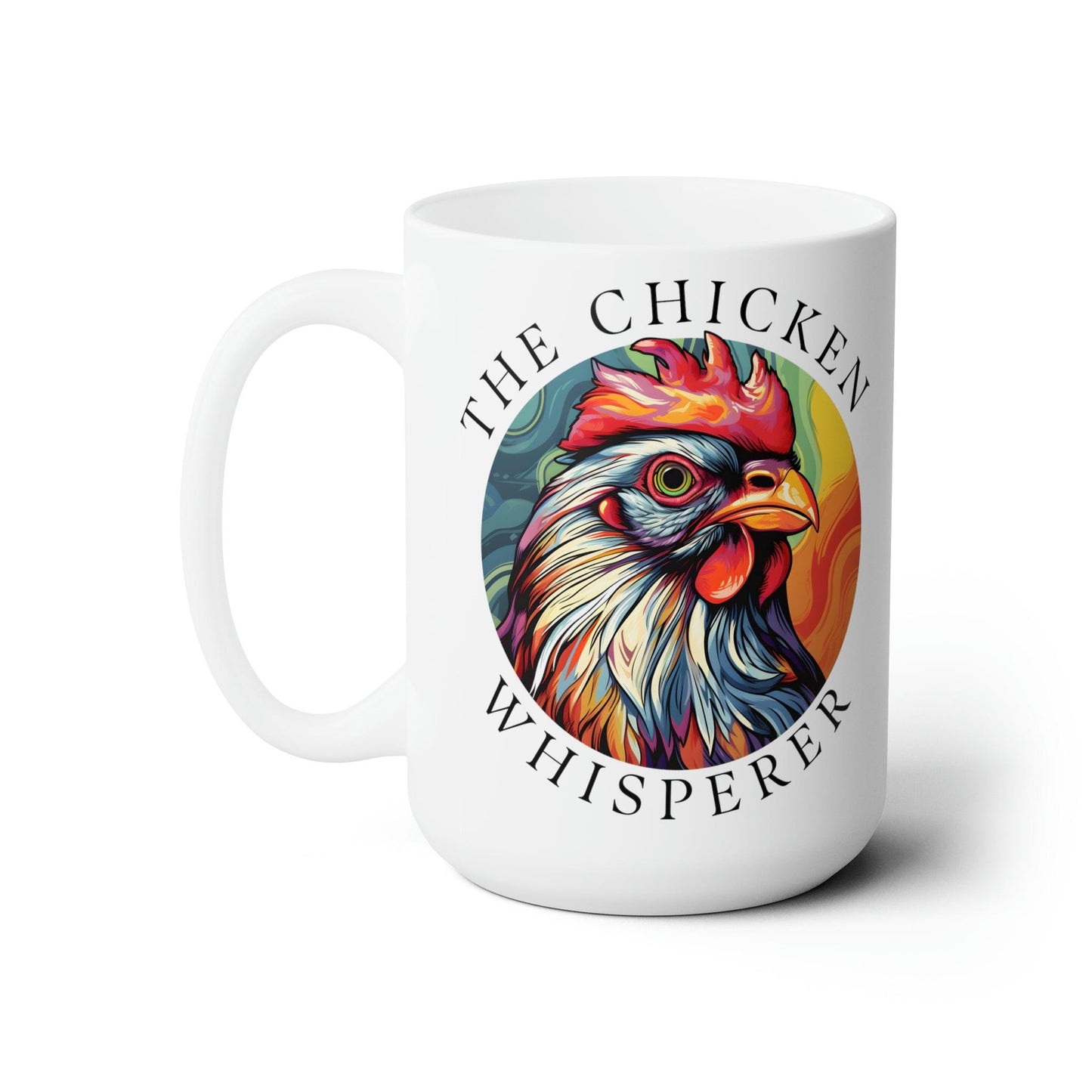 Chicken Whisperer Mug Chicken Coffee Mug Chicken lovers Mug Chicken Lover Gift for her Funny Chicken Cup Roster Mug Retro Vintage coffee Mug