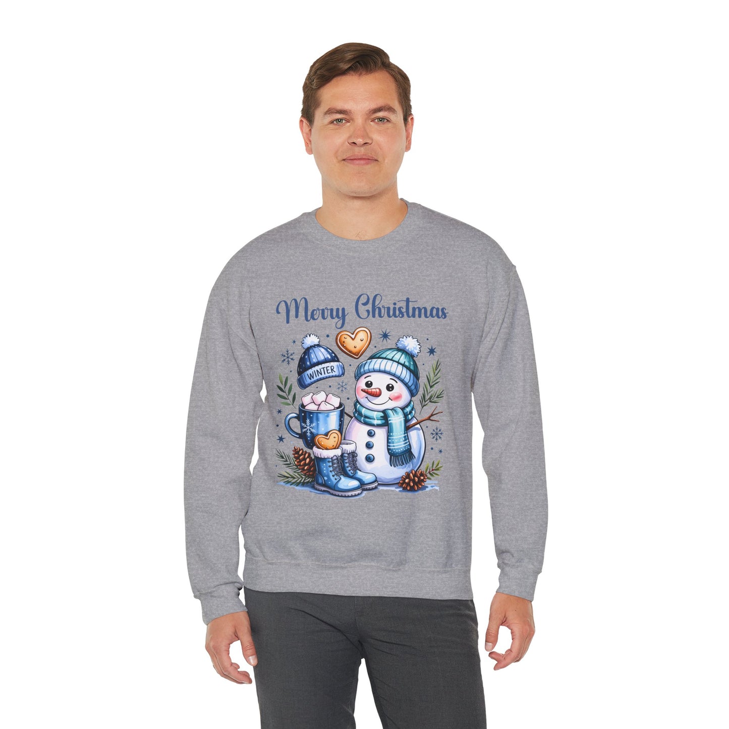 Christmas Snowman Holiday Sweatshirt