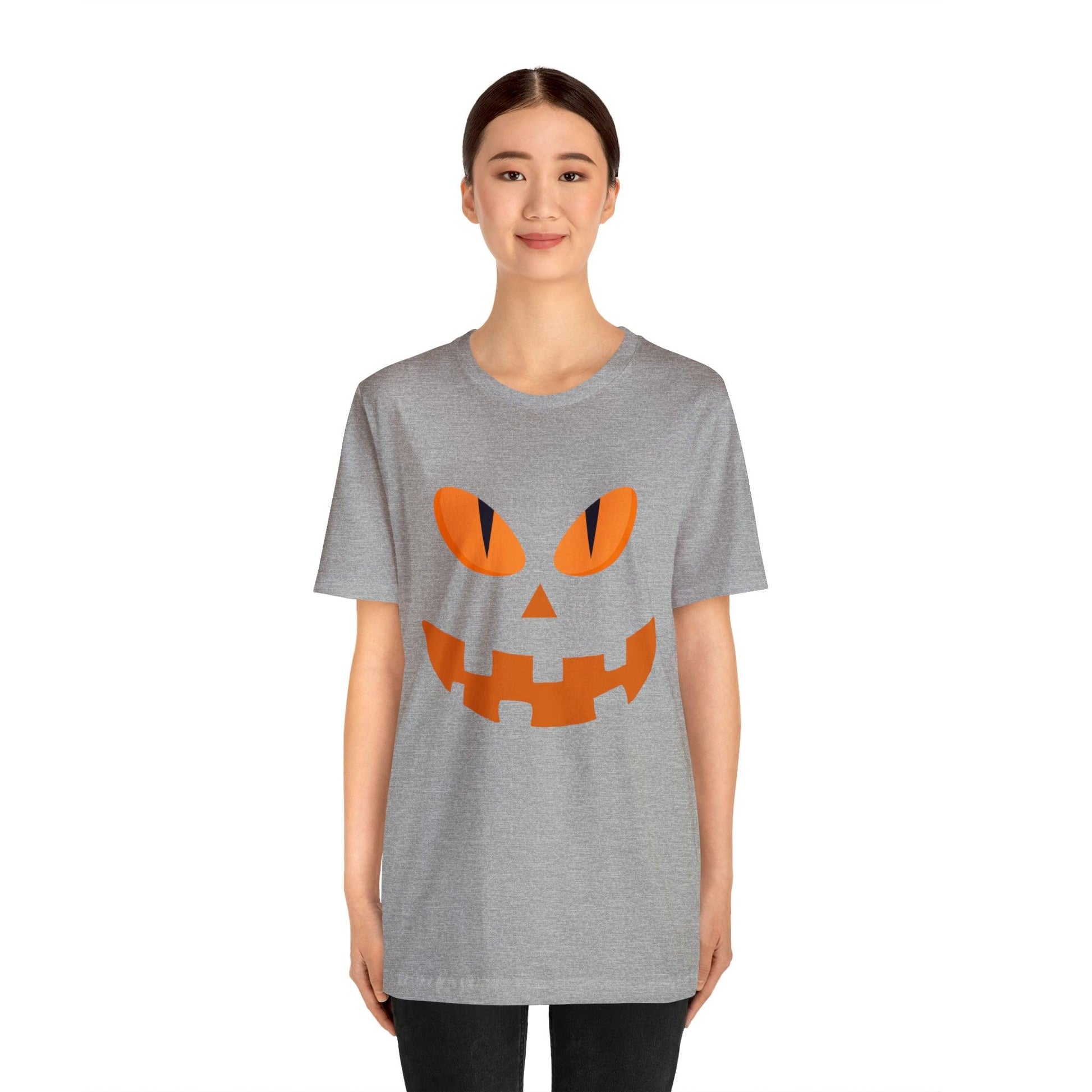 Halloween Costume Pumpkin Silhouette Halloween Pumpkin Faces Scary Faces, Vintage Shirt Halloween Shirt Pumpkin Face Halloween - Giftsmojo