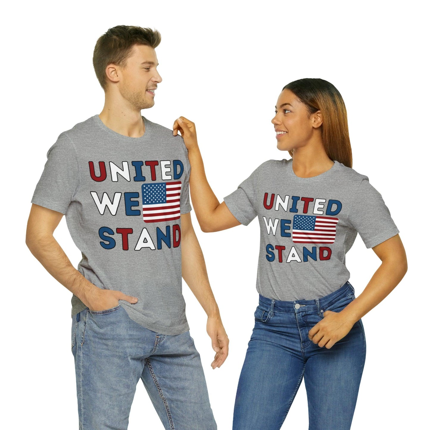 United We Stand shirt, USA Flag shirt, 4th of July shirt, Independence Day shirt - Giftsmojo