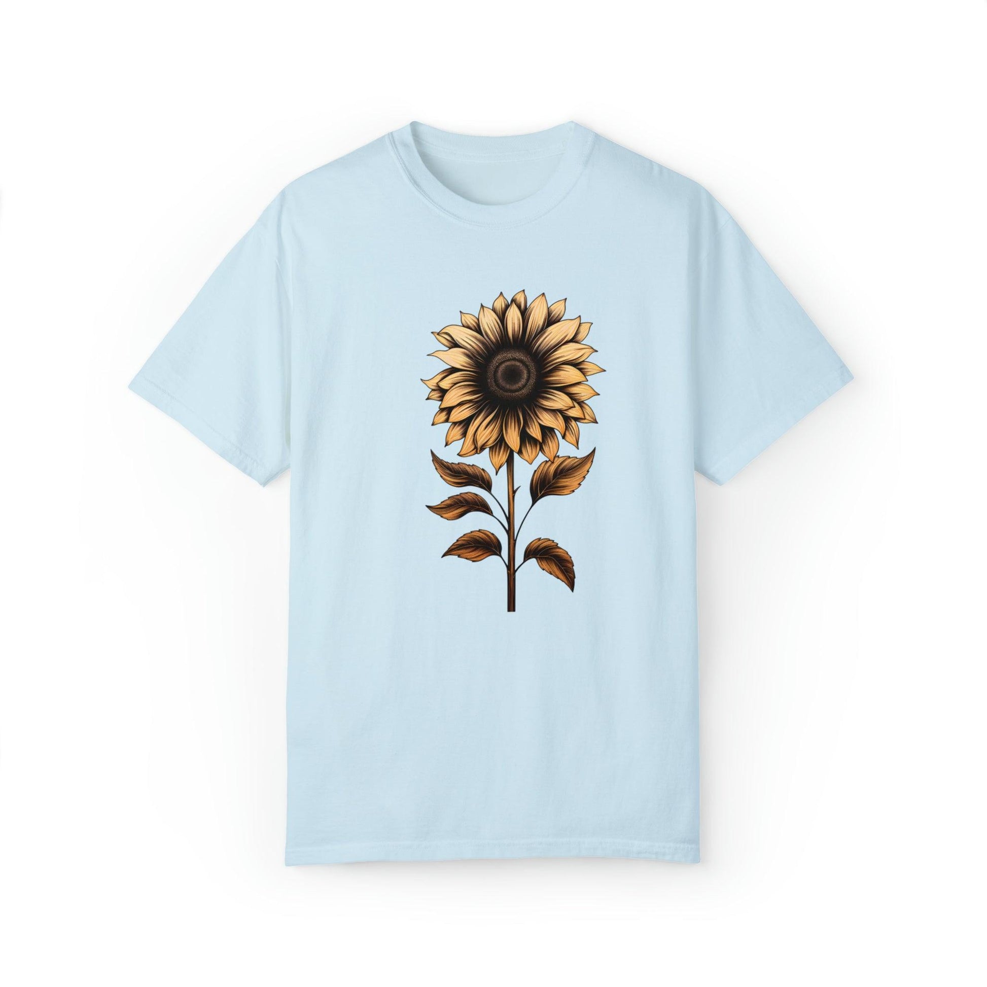 Vintage Sunflower Shirt Flower Shirt Aesthetic, Floral Graphic Tee Floral Shirt Flower T-shirt, Vintage Wild Flower Shirt Vintage Flower Shirt, - Giftsmojo