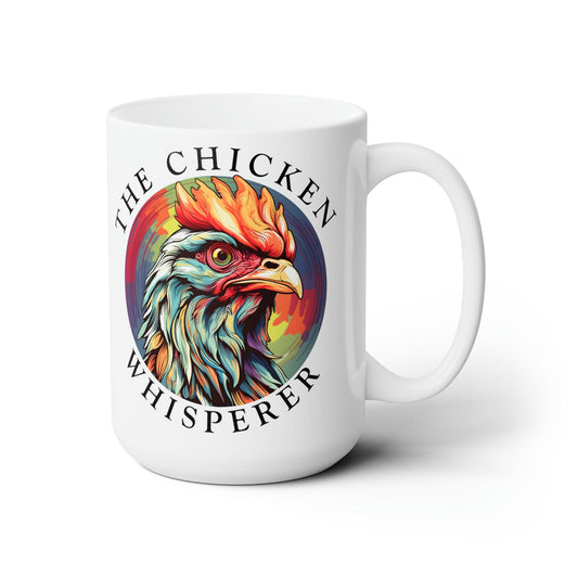 Chicken Whisperer Mug Chicken Coffee Mug Chicken lovers Mug Chicken Lover Gift for her Funny Chicken Cup Roster Mug Retro Vintage coffee Mug - Giftsmojo