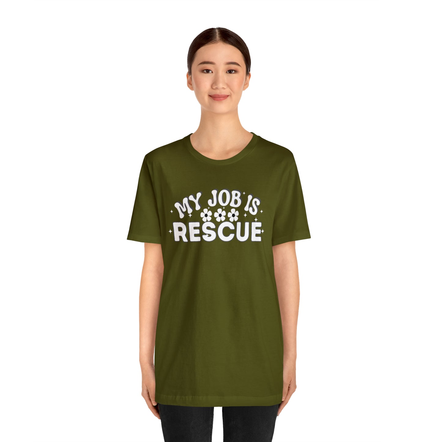 My Job is Rescue Shirt Firefighter Shirt Coast Guard Shirt