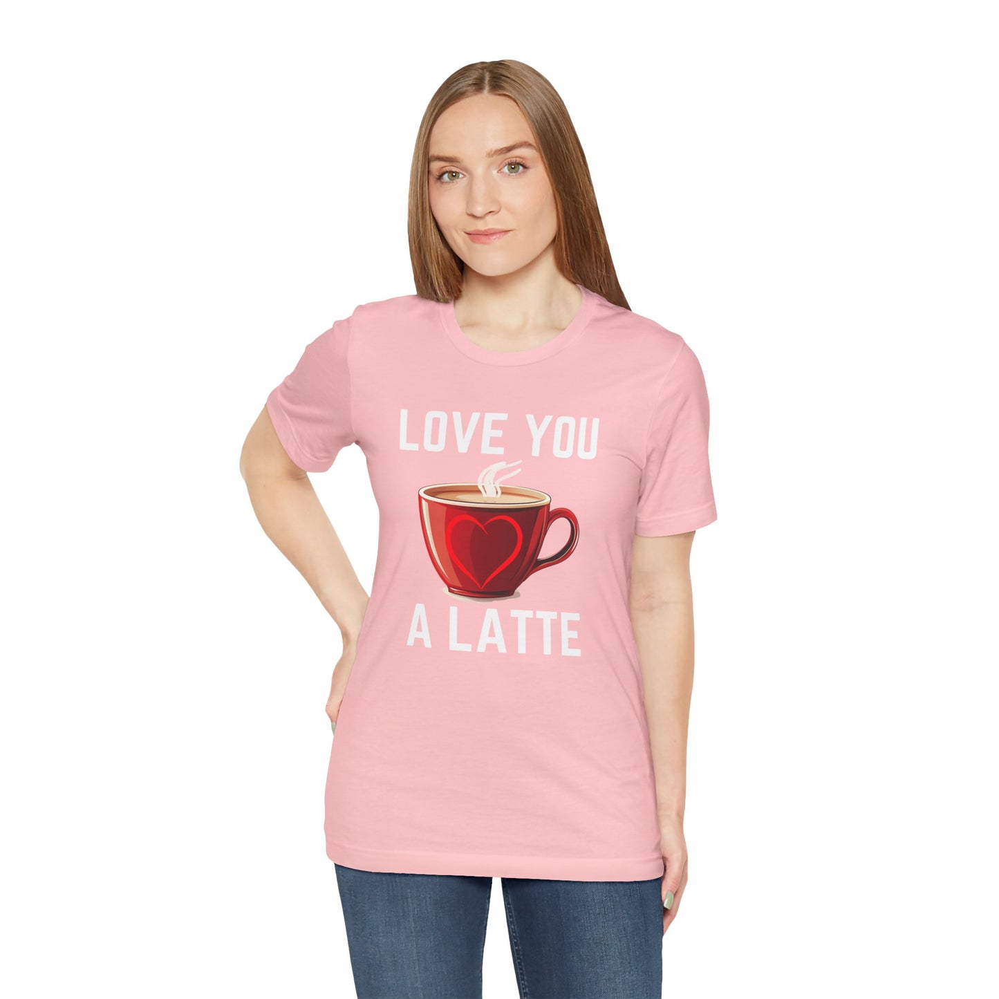 Coffee Lover Unisex Tee - Love You A Latte