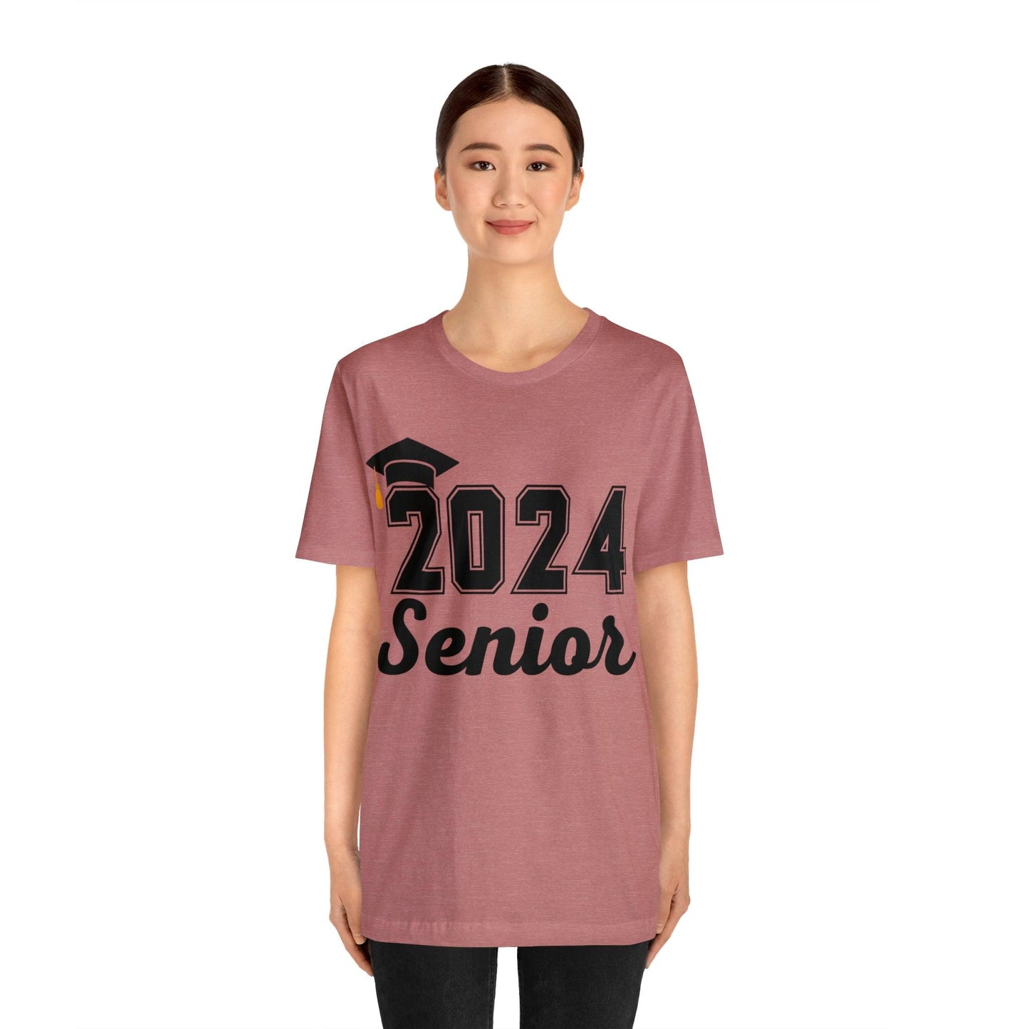 Proud 2024 Senior Shirt Proud Senior Class of 2024 T-Shirt Gift for Graduate, Graduation 2024 Family Shirt 2024 Senior Graduation Gift - Giftsmojo