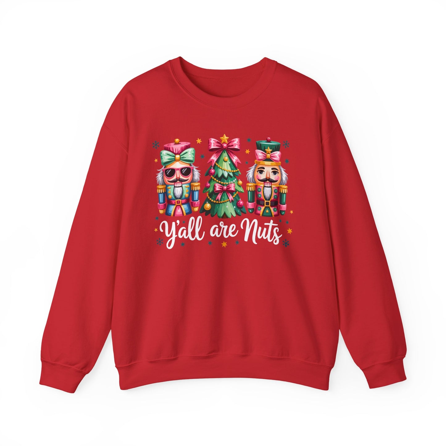 Nutcracker Characters and Christmas Tree Sweatshirt