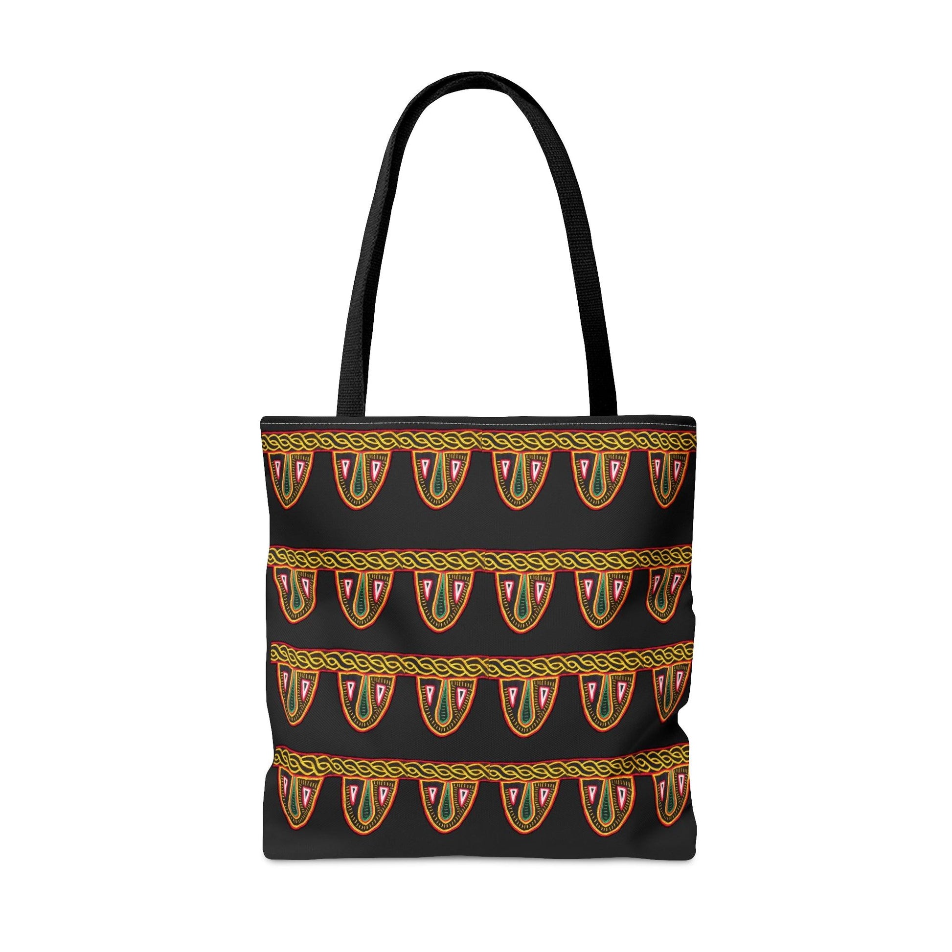 Bamenda Pattern Bag, Cameroon Pattern Tote Bag African Pattern Tote Bag Aesthetic Bag, Custom Tote Bag, All Over Print - Giftsmojo