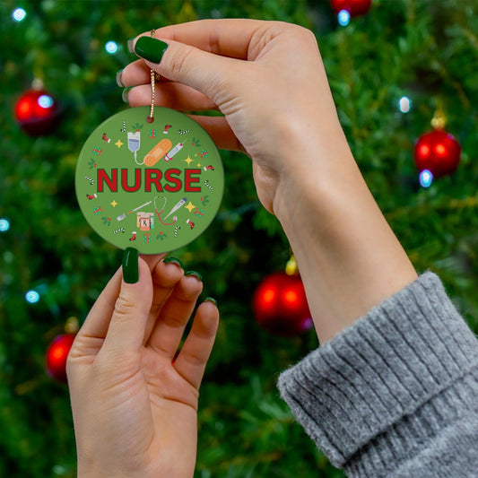 Nurse Christmas Ornament Nurse Ornament Nurse Christmas Tree Ornament Nurse Care Ornament Nurses Ornament Occupation Job - Giftsmojo