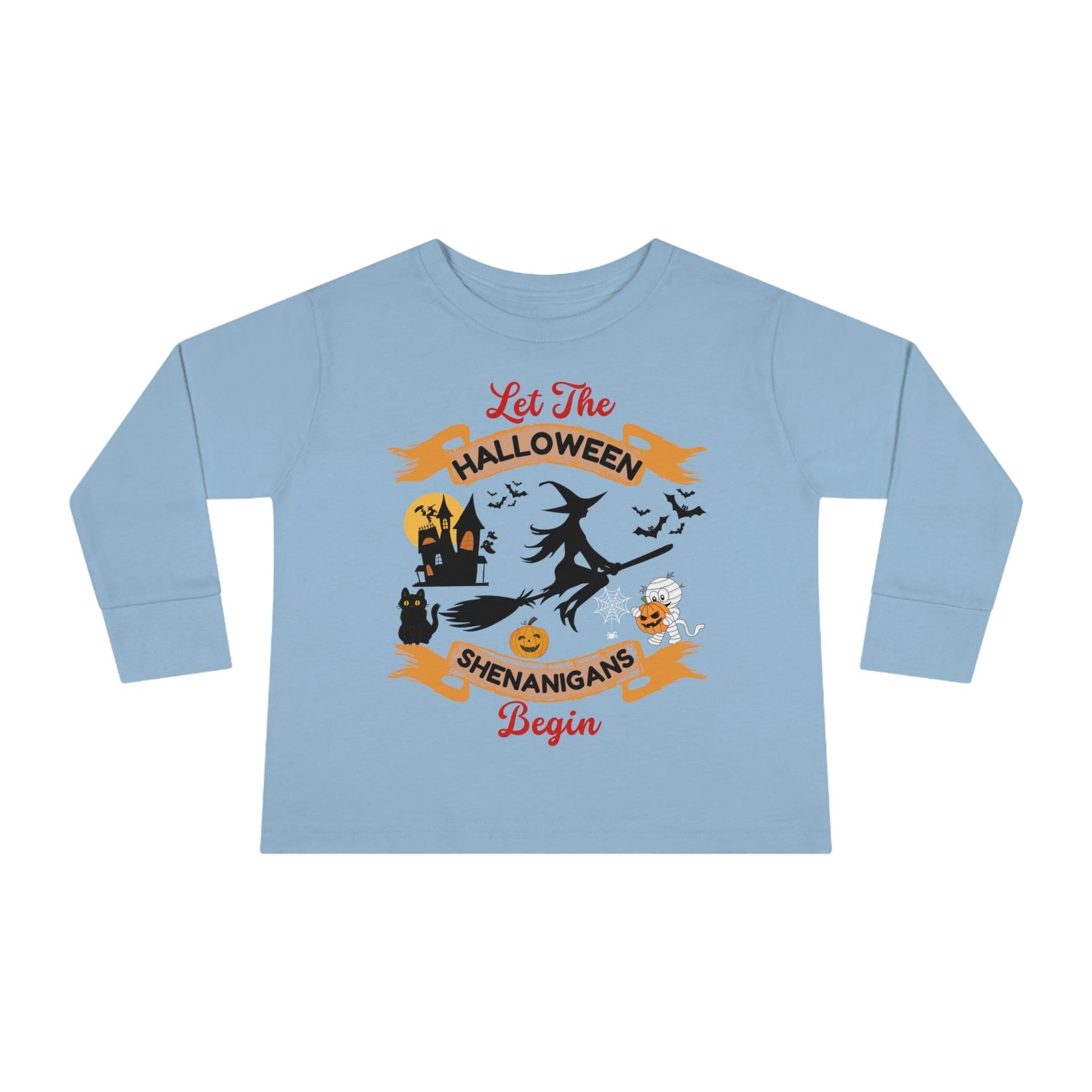 Let the Halloween Shenanigan Begin Kids Shirt Kids Halloween Costume Kids Trick or Treat Outfit for Halloween - Giftsmojo