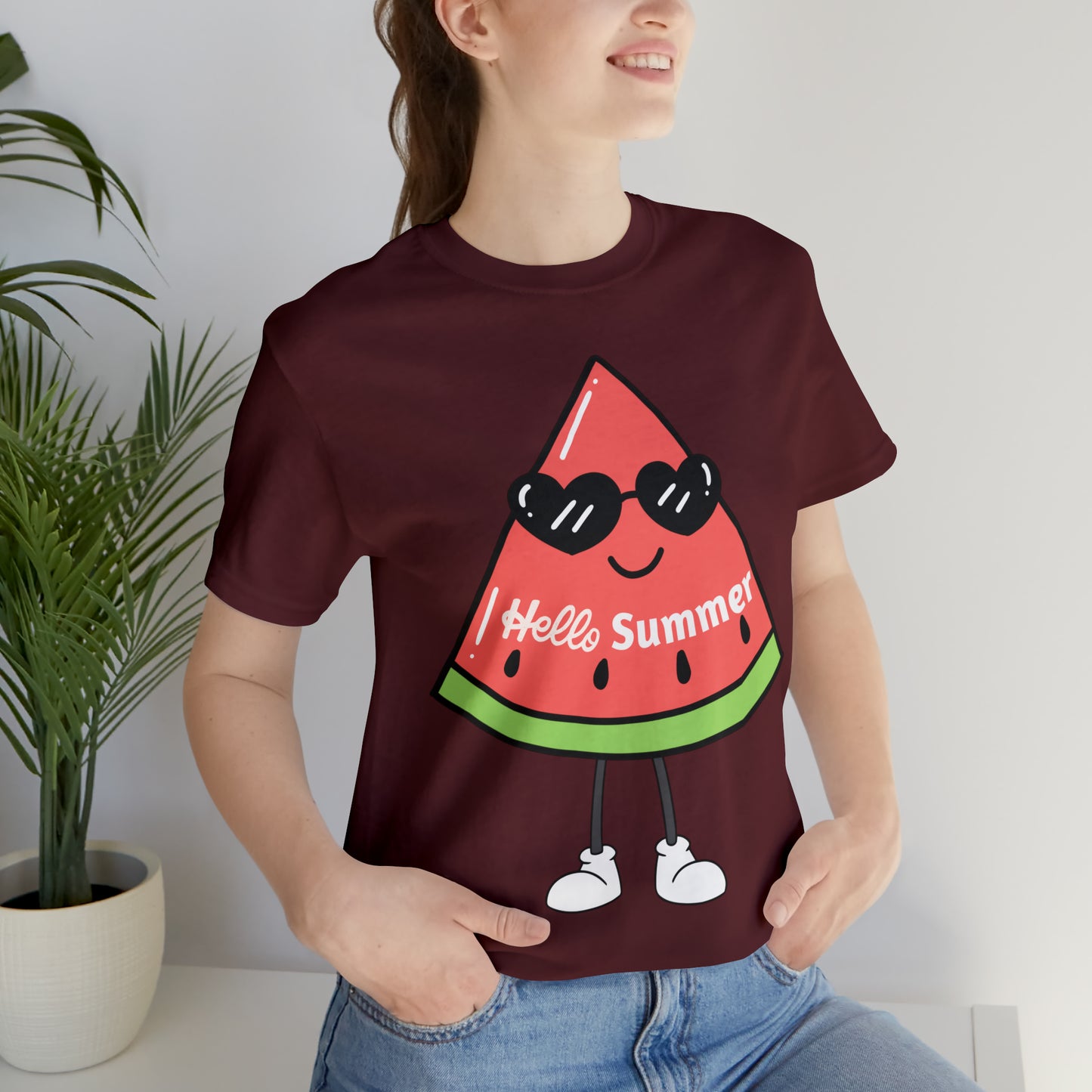 Funny Hello Summer Shirt, Summer shirts for women and men, Summer Casual Top Tee