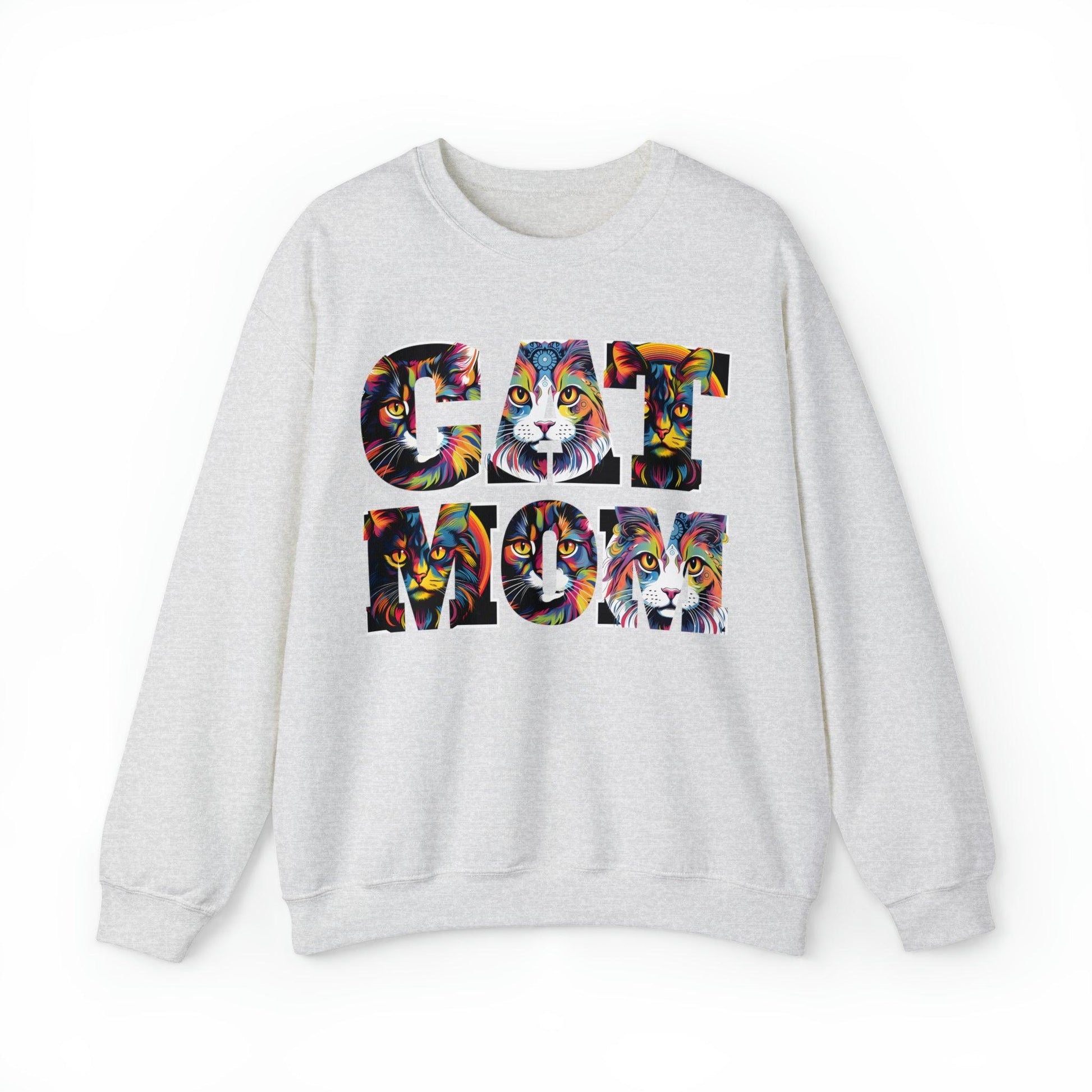 Vintage Cat Sweatshirt Cat Mom Sweatshirt Cat Crewneck Sweatshirt Cat Mom Gift Cat Lover Gift Animal Lover Cat Mama Shirt Cat Lover Sweater - Giftsmojo