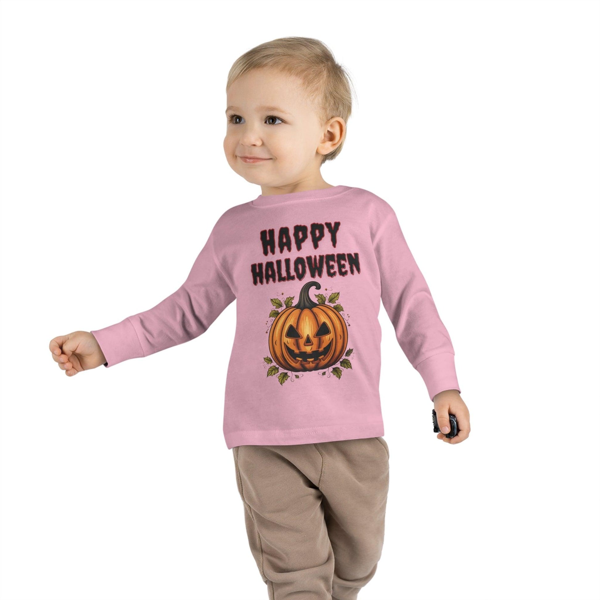 Kids Happy Halloween Pumpkin Shirt Kids Halloween Costume Kids Trick or Treat Outfit for Halloween Kids Jack O Lantern Shirt Kids Scary Faces - Giftsmojo