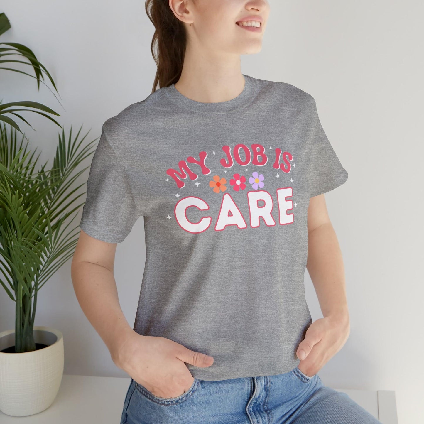 My Job is Care Shirt License Practicing Nurse Shirt, Nurses Assistant Shirt CNA shirt - Giftsmojo