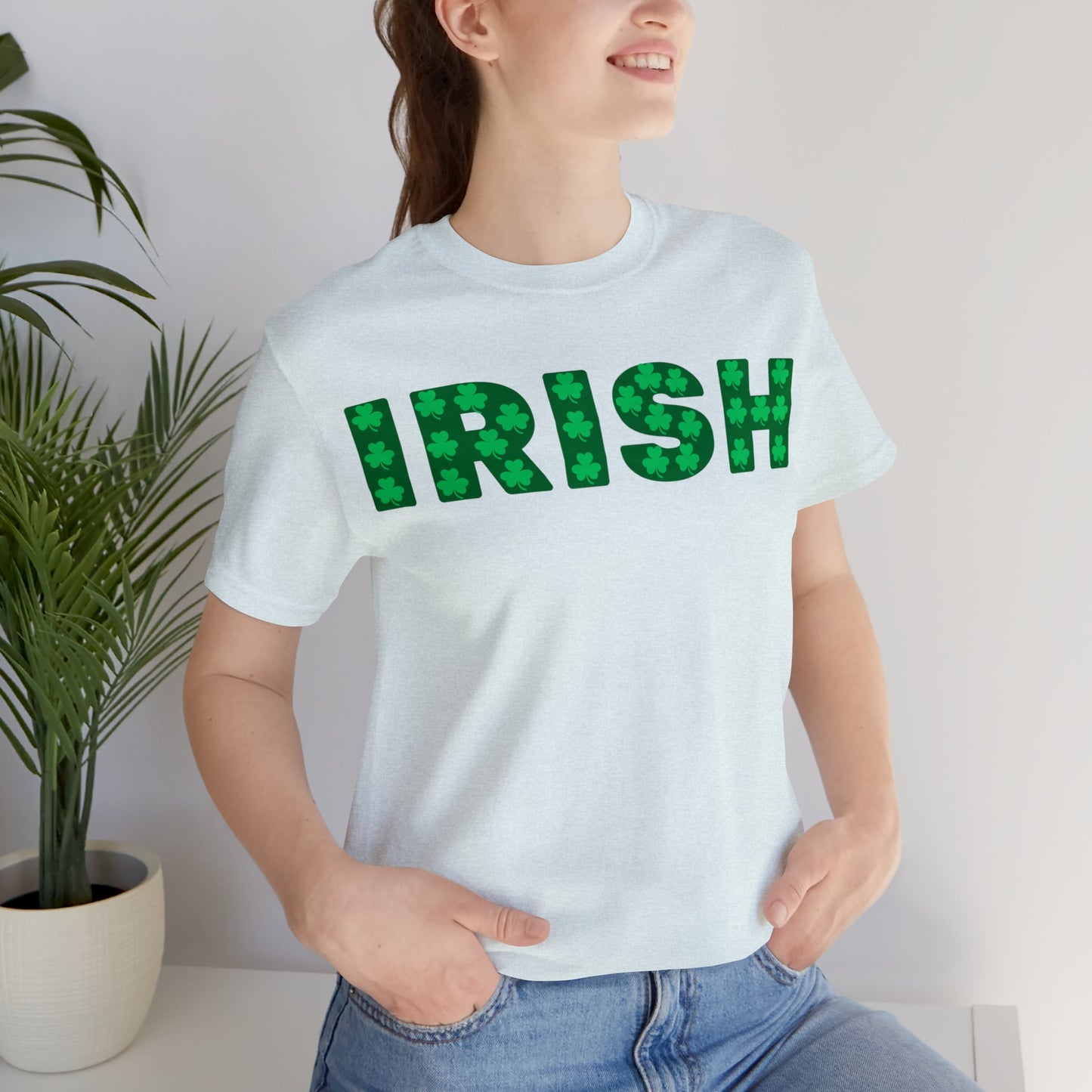 Irish Shirt Feeling Lucky Shirt Clover Shirt St Patrick's Day shirt