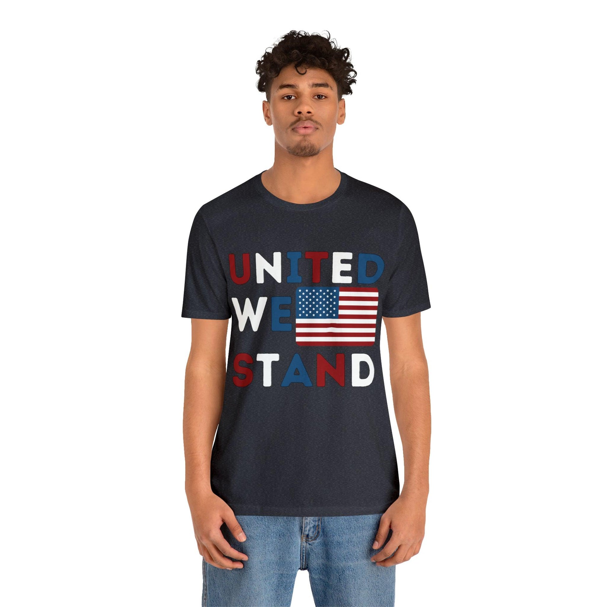 United We Stand shirt, USA Flag shirt, 4th of July shirt, Independence Day - Giftsmojo
