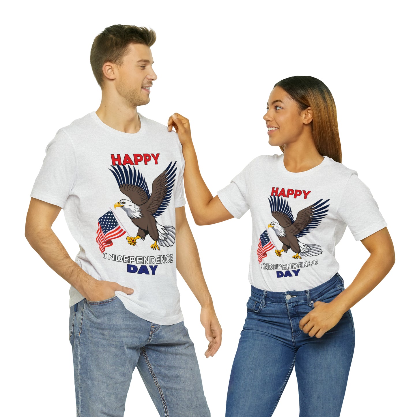 Show Your Patriotic Spirit with Happy Independence Day Shirts for Women and Men: 4th of July, USA Flag, Fireworks, Freedom, and More