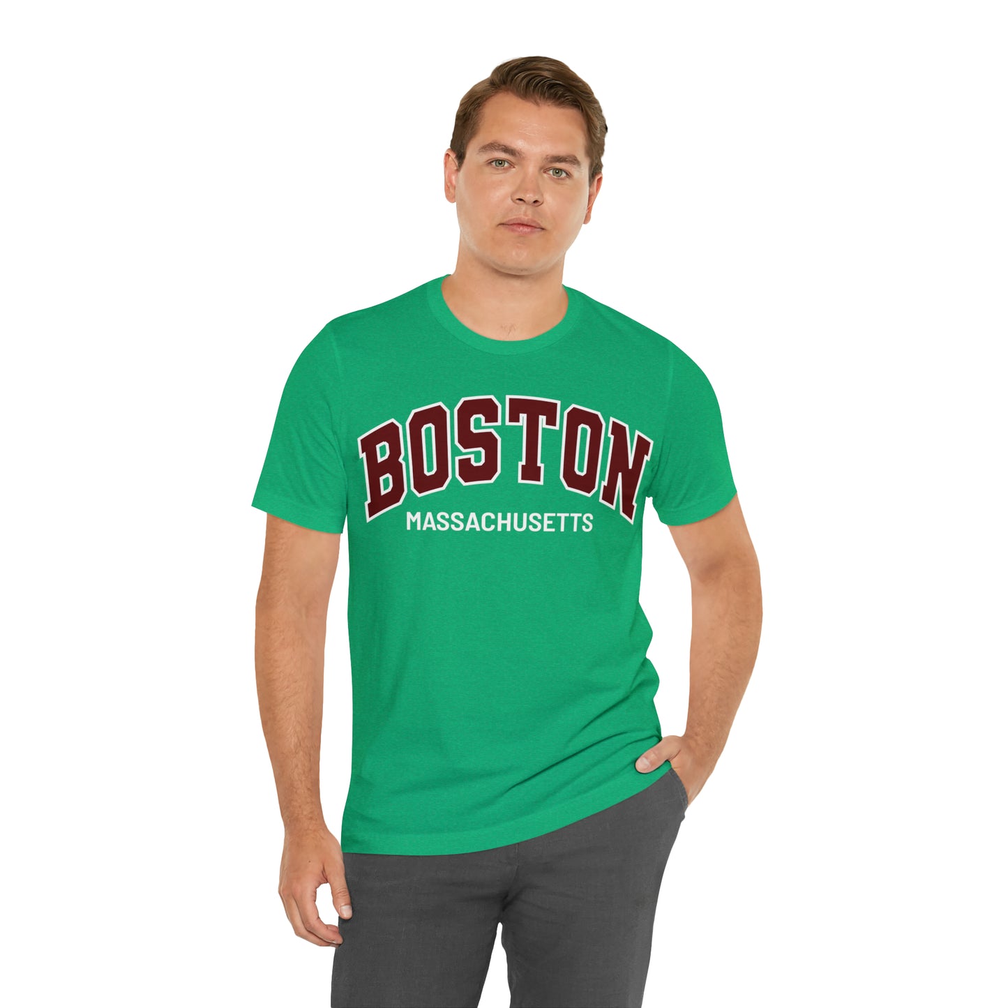 Boston Tshirt, Vintage Graphic Tee - Get the best Boston Souvenir with this iconic Boston graphic Tee