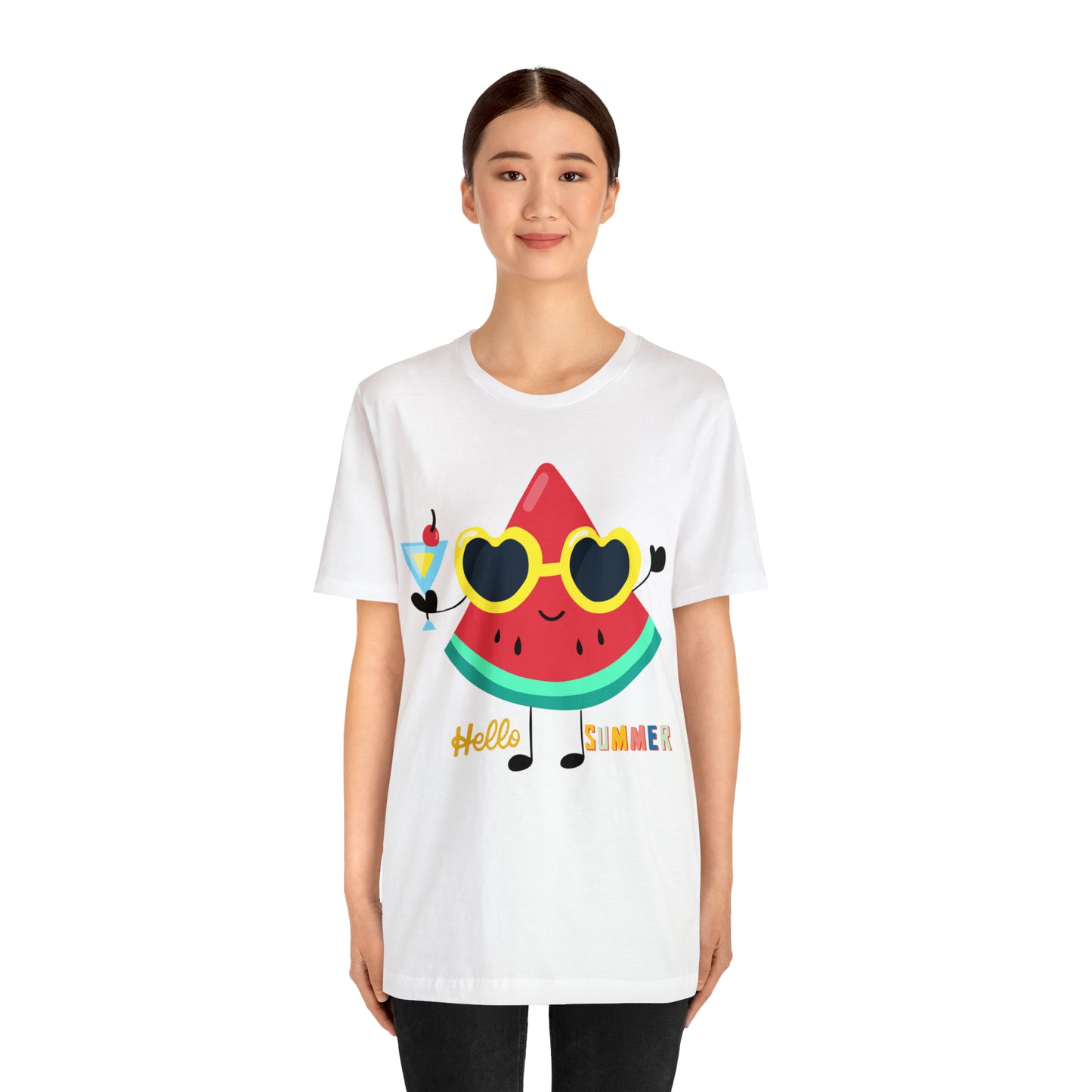 Funny Hello Summer Shirt, Water Mellon shirt, Summer shirts for women and men