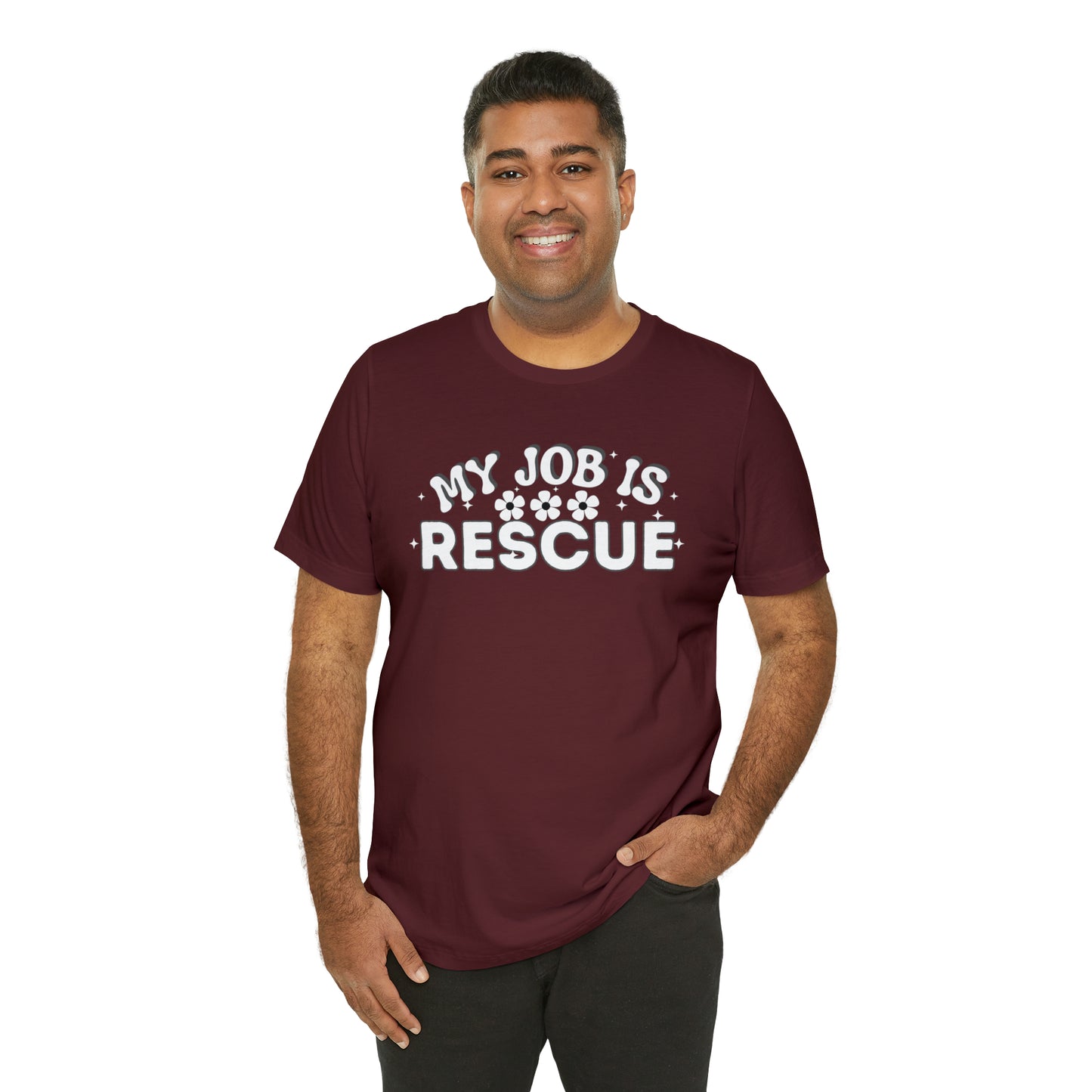 My Job is Rescue Shirt Firefighter Shirt Coast Guard Shirt