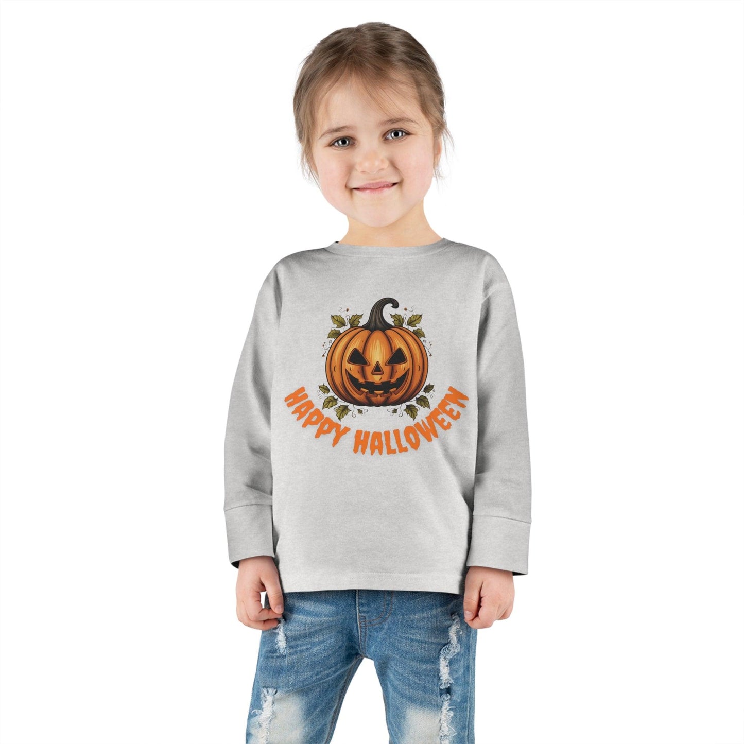 Toddler Halloween Costume Toddler Costume Long Sleeve Tee Happy Halloween Kids Costume - Giftsmojo