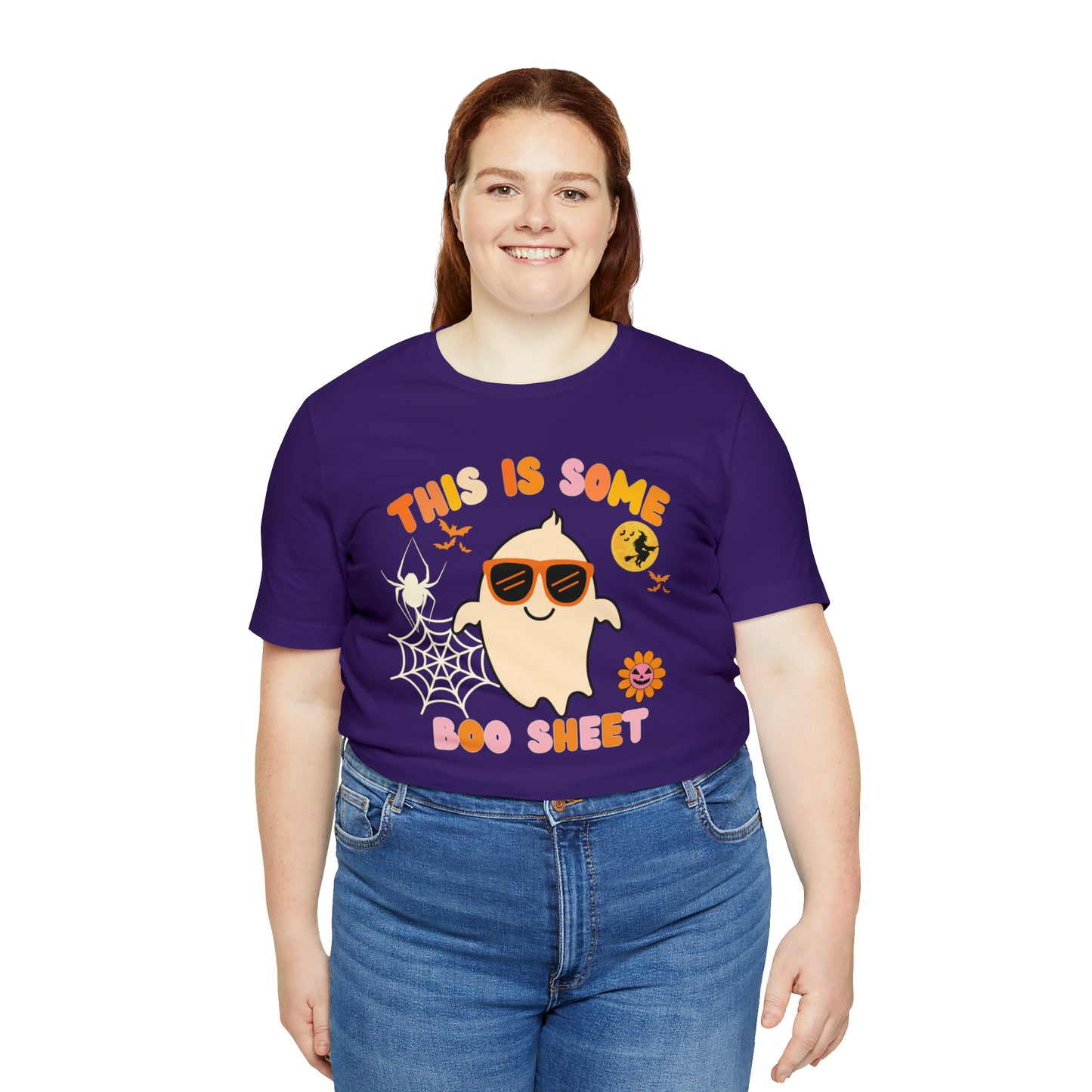 This Is Some Boo Sheet Funny Halloween Shirt Funny Halloween Costume Spooky Season Tee Funny Gift Shirt for Birthday Christmas Anniversary