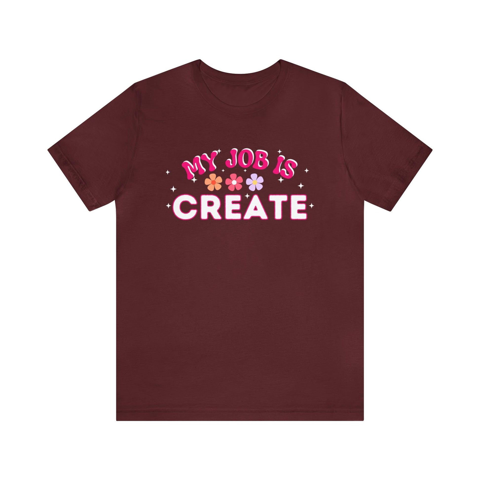 My Job is Create Shirt Artist Shirt, Content Creator Shirt Blogger Shirt Vlogger Shirt, Youtuber shirt - Giftsmojo