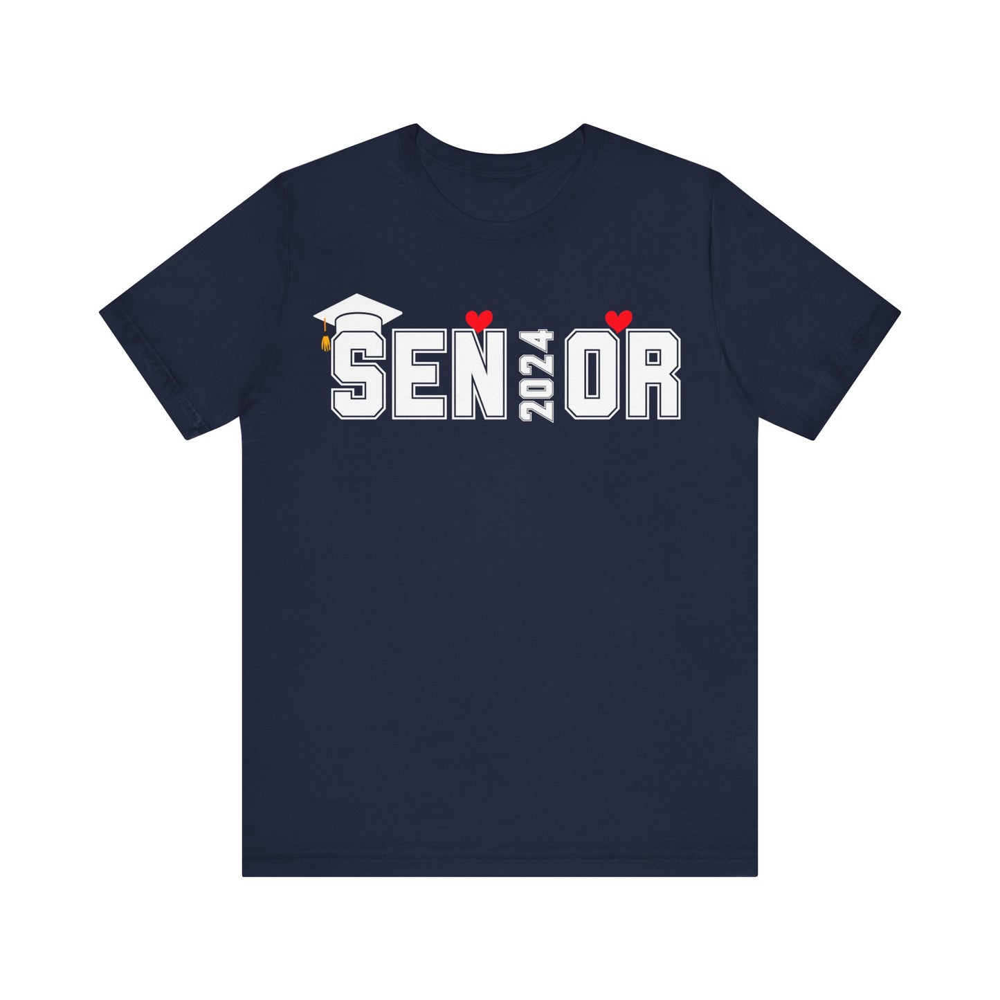 Proud Senior 2024 Shirt Proud Senior Class of 2024 T-Shirt Gift for Senior