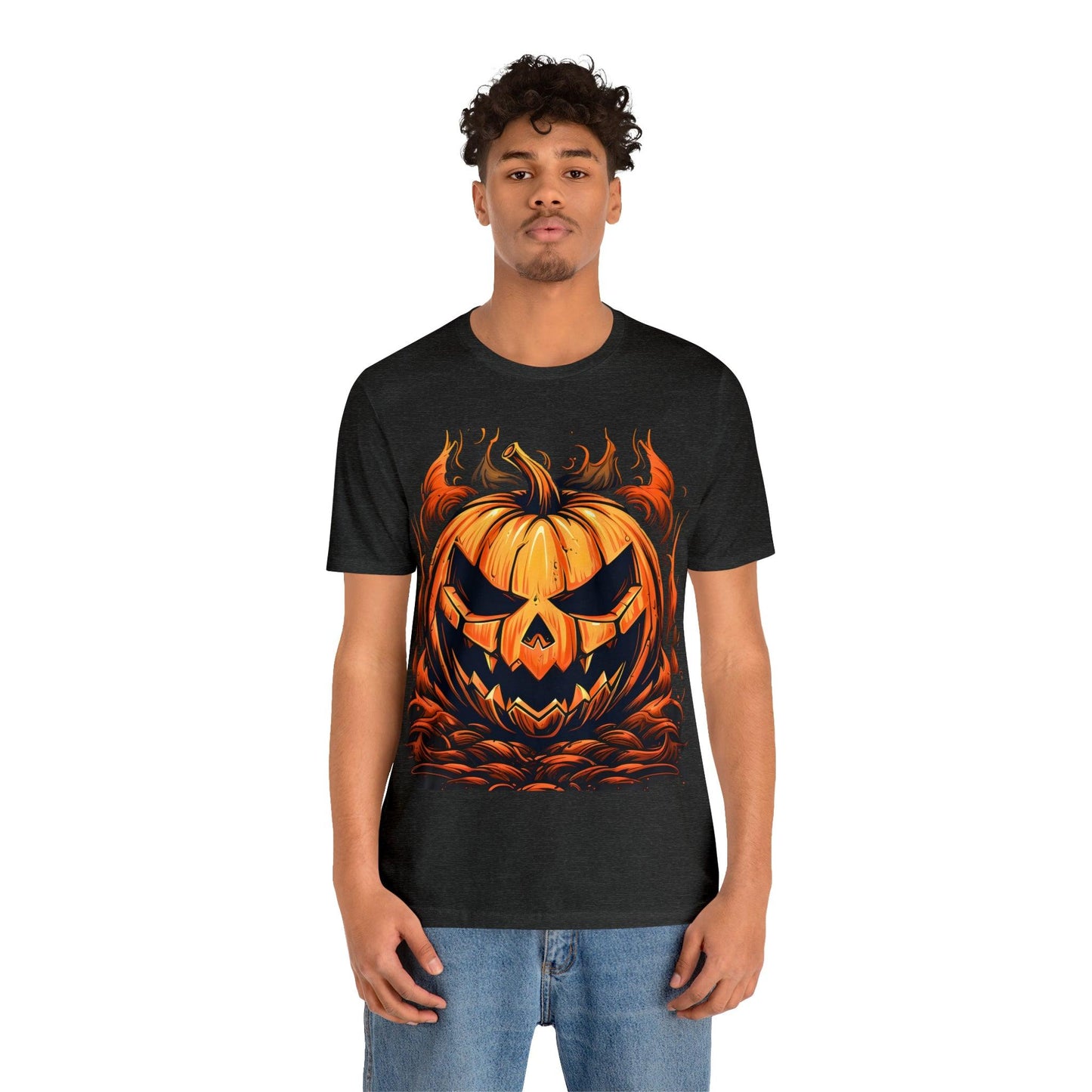 Spooky Jack O' Lantern Pumpkin Face Shirt: Eerie and Enchanting - Giftsmojo