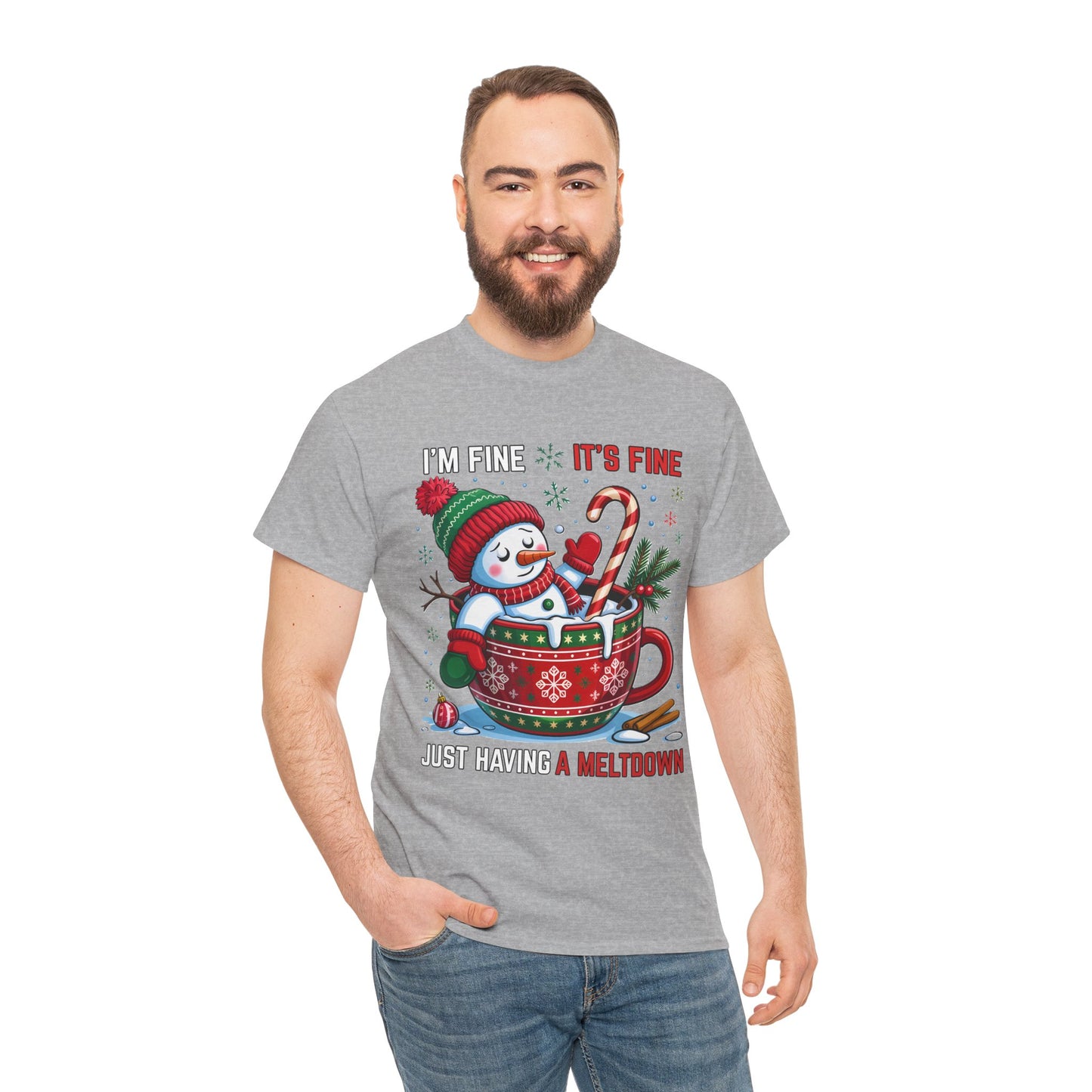 Snowman Meltdown Tee