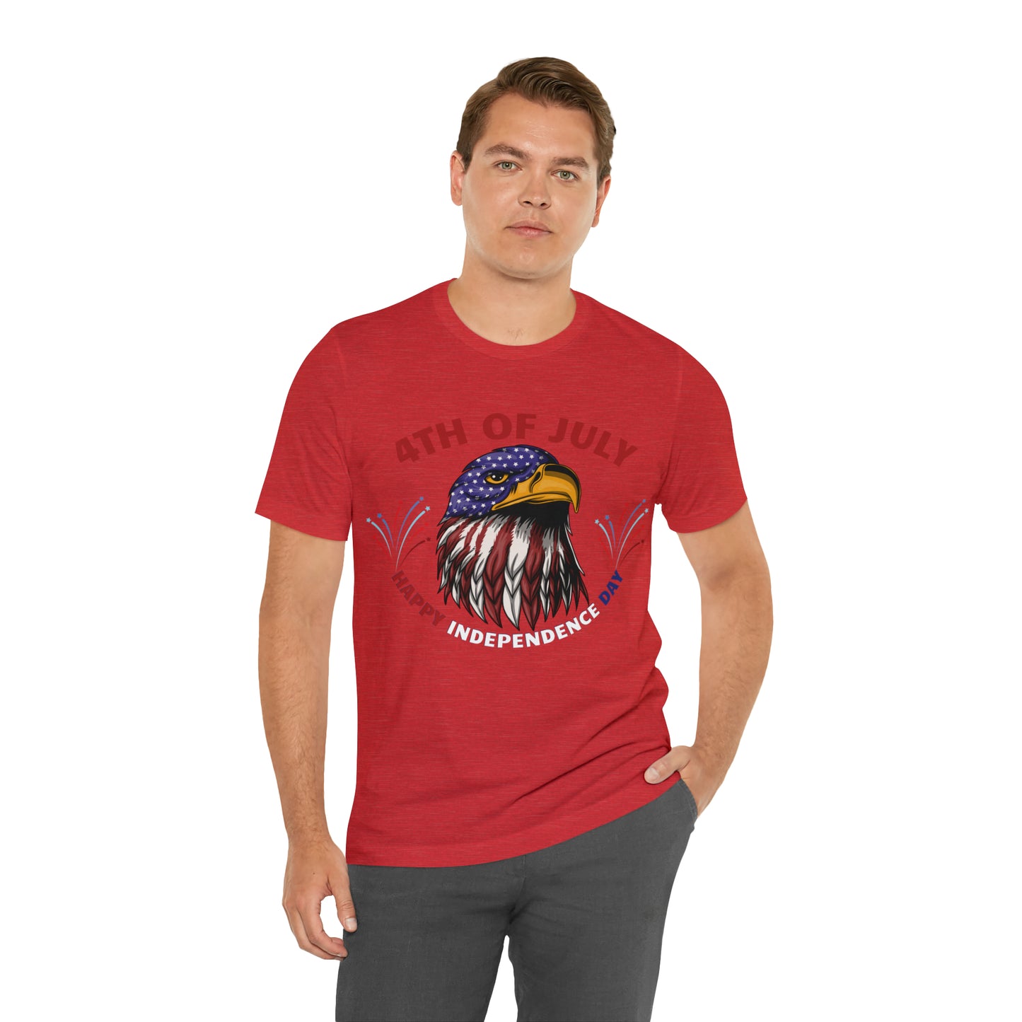 4th of July shirt, Happy Independence Day shirt, Casual Top Tee