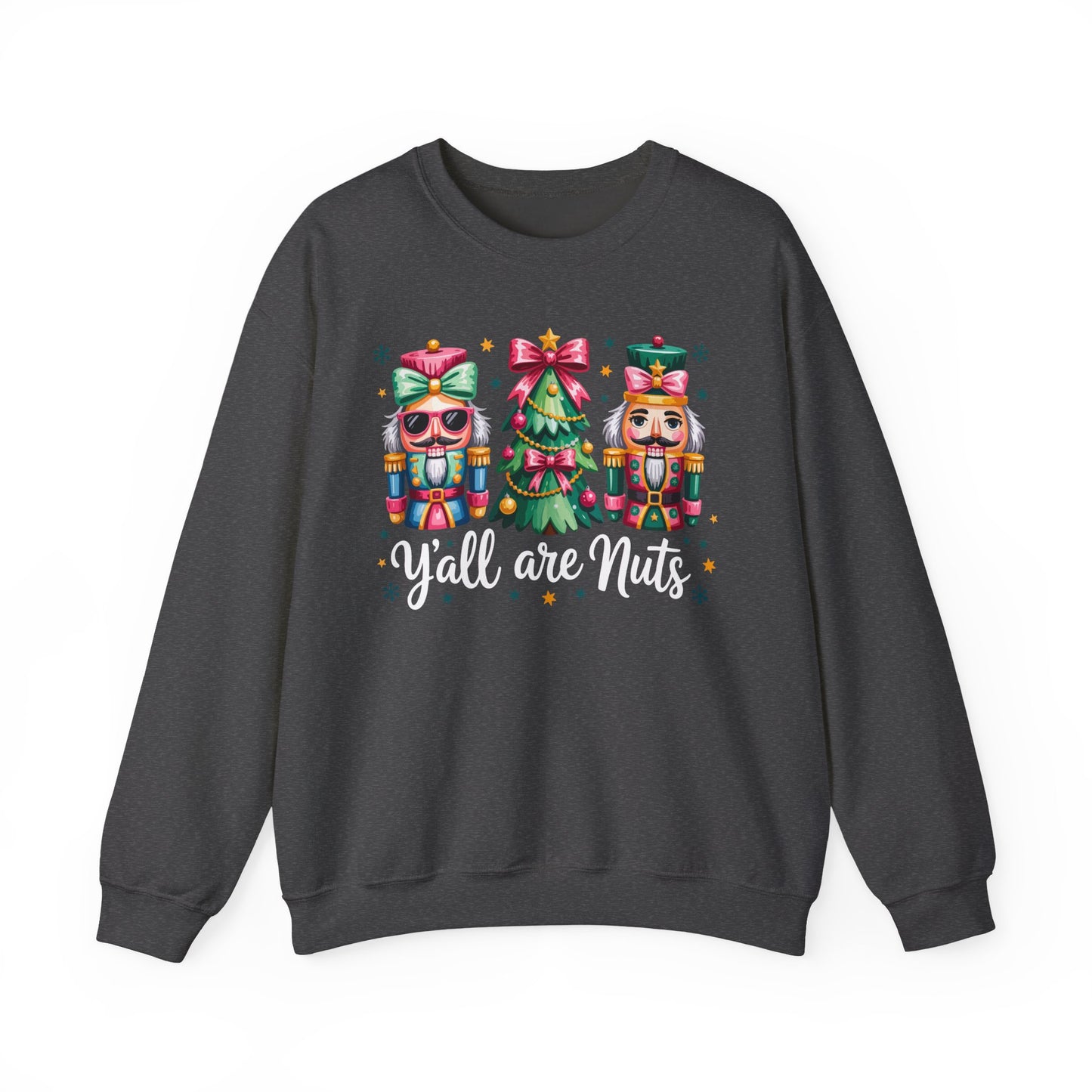 Nutcracker Characters and Christmas Tree Sweatshirt